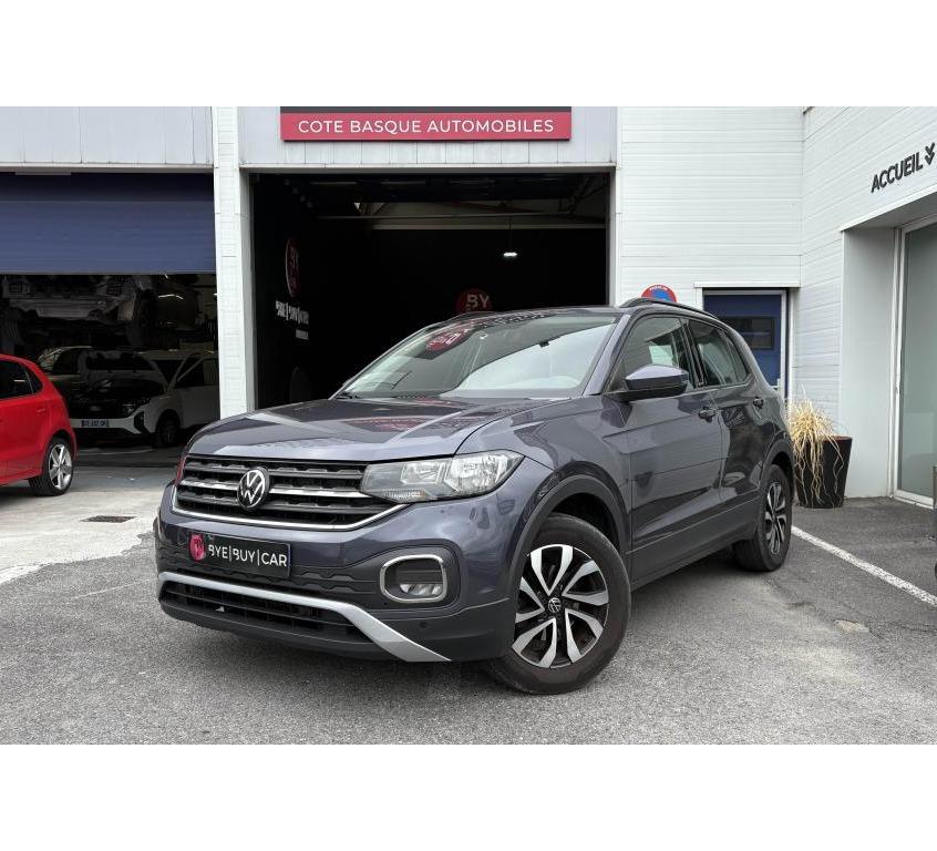 VOLKSWAGEN T-CROSS - 1.0 TSI 110ch Active / Régulateur adaptatif / radars av et ar / Garantie 12 mois