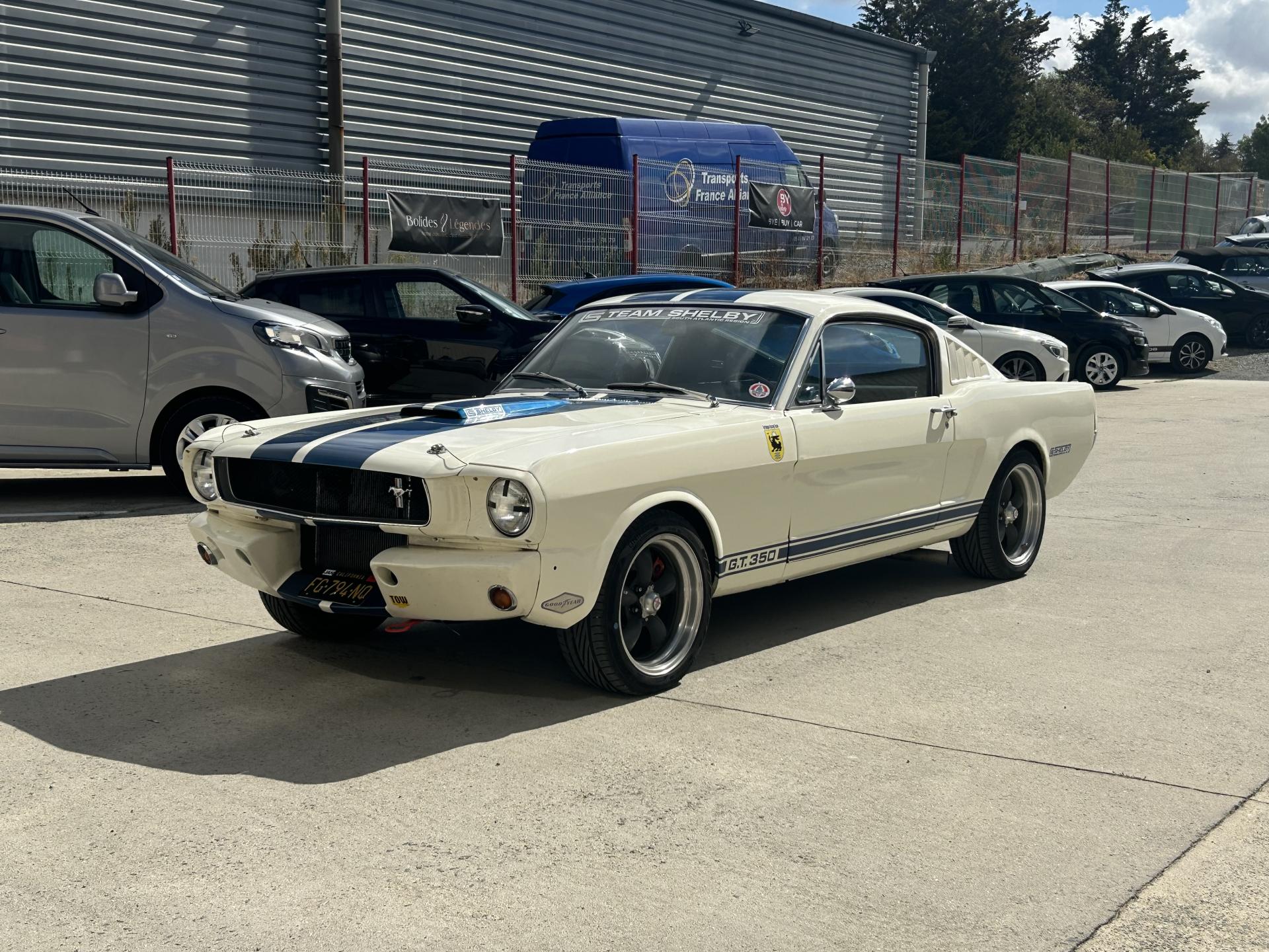 FORD MUSTANG Ford Fastback 1965 - Clone Shelby GT350R V8 - Garantie 12 Mois