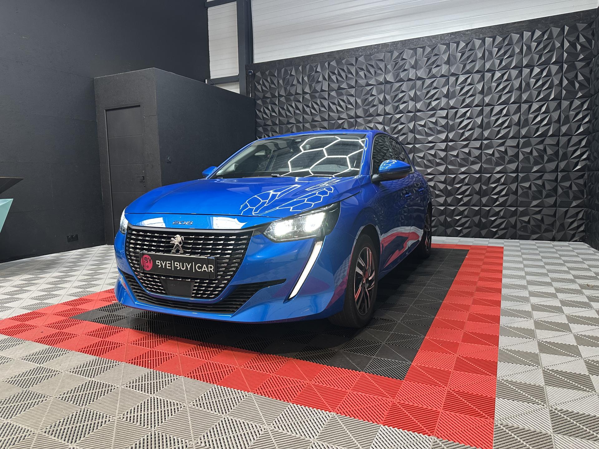PEUGEOT 208 1.5 BLUEHDI 100 CH ALLURE PACK - CARPLAY - CAMERA 360 - GARANTIE 12 MOIS