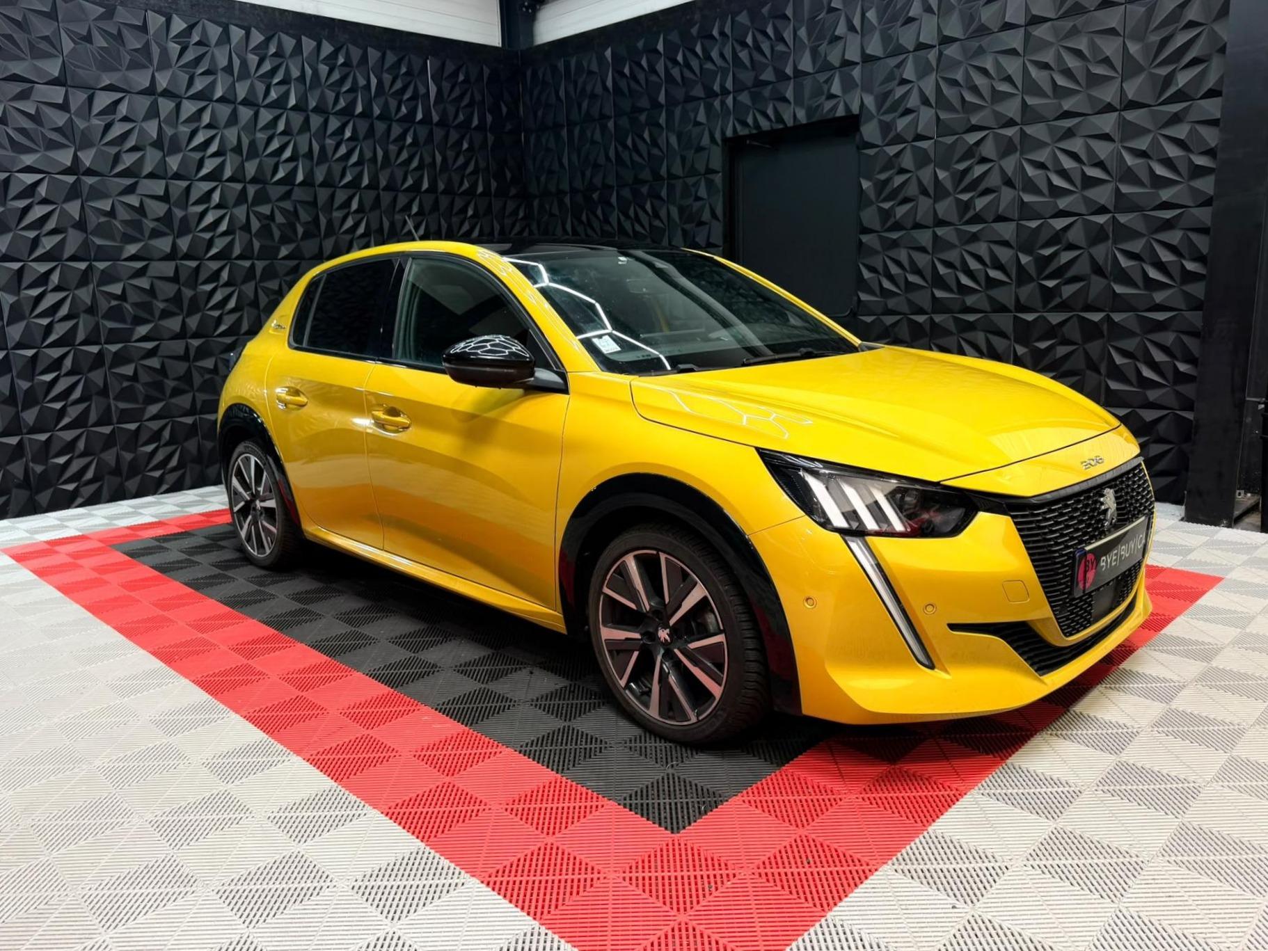 PEUGEOT 208 1.2i 130CH BVA EAT8 GT LINE - INT CUIR - TOIT PANO - DSTRIB OK - GTIE 12 MOIS