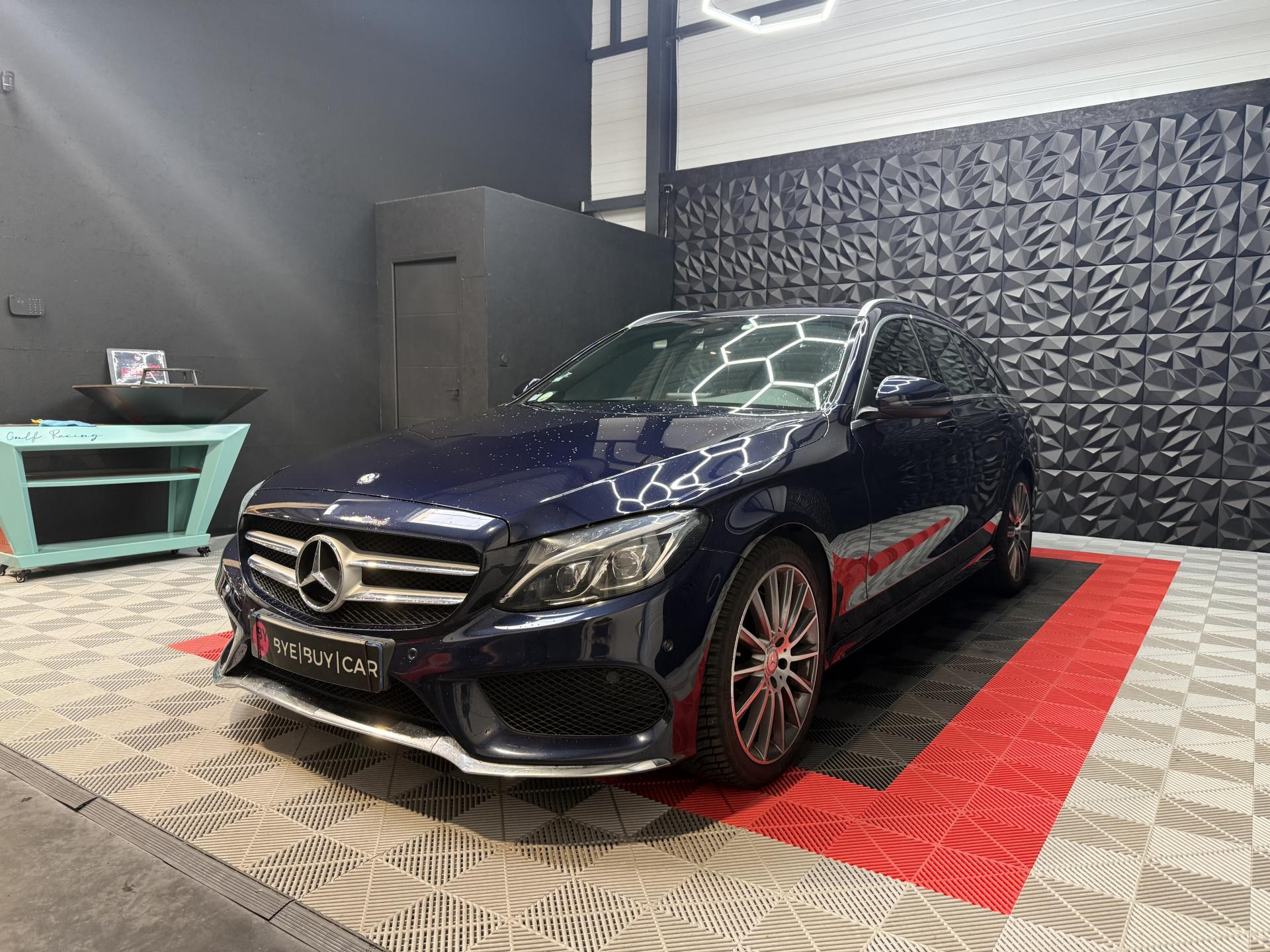 MERCEDES CLASSE C C220 D 4-MATIC BREAK C220D 170CH - SPORTLINE - PACK AMG - BVA 9G-Tronic - CAMERA - GARANTIE 12 MOIS