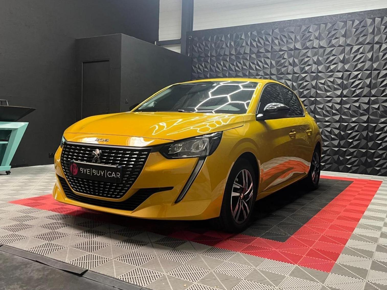 PEUGEOT 208 ALLURE PACK 1.2l 100 CH BVA EAT 8 - CARPLAY - RADAR AR - CLIM AUTO - GARANTIE 12 MOIS