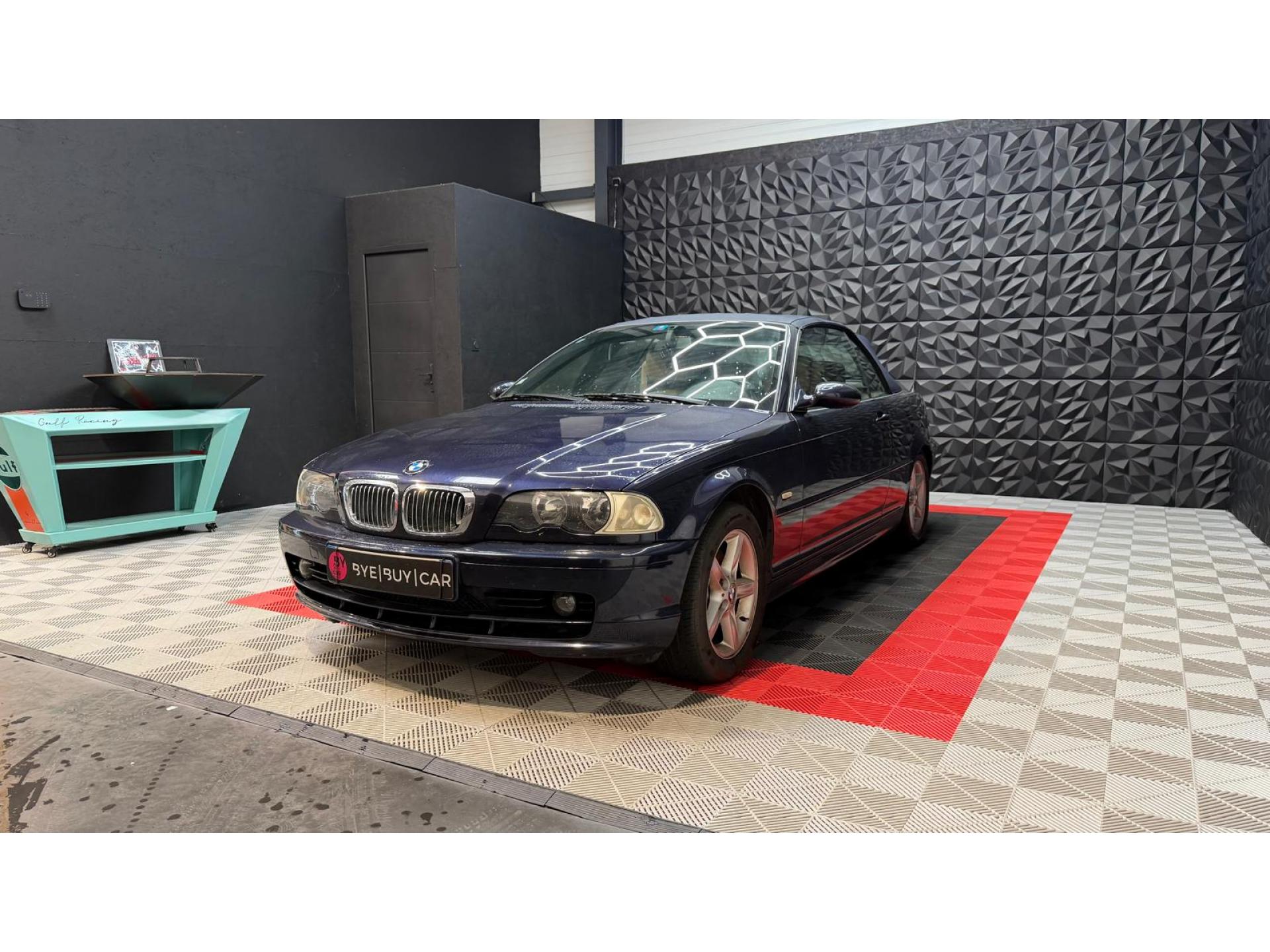 BMW SERIE 3 323i CABRIOLET E46 170CH 2,5L CAPOTE ELECTRIQUE CLIM AUTO GARANTIE 12 MOIS