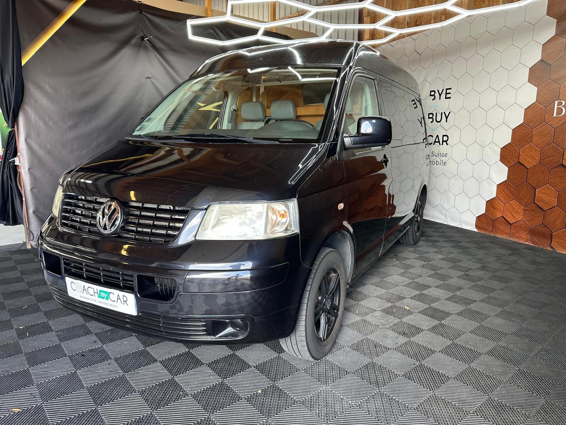 VOLKSWAGEN TRANSPORTER Long Haut 2.8T 2.5 16V TDI FAP - 174  T5 7J-7H FOURGON VITRE Fourgon Vitré LH 4Mo