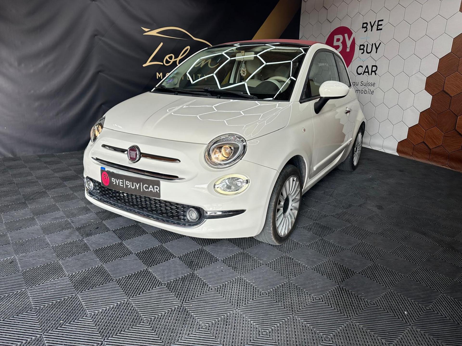 FIAT 500 Fiat Cabriolet 1.2i - 69 2017 C CABRIOLET Lounge PHASE 2