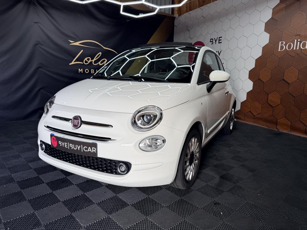 FIAT FIAT 500 Cabriolet 1.0i BSG - 70 S&S Série 8 C CABRIOLET Lounge PHASE 2