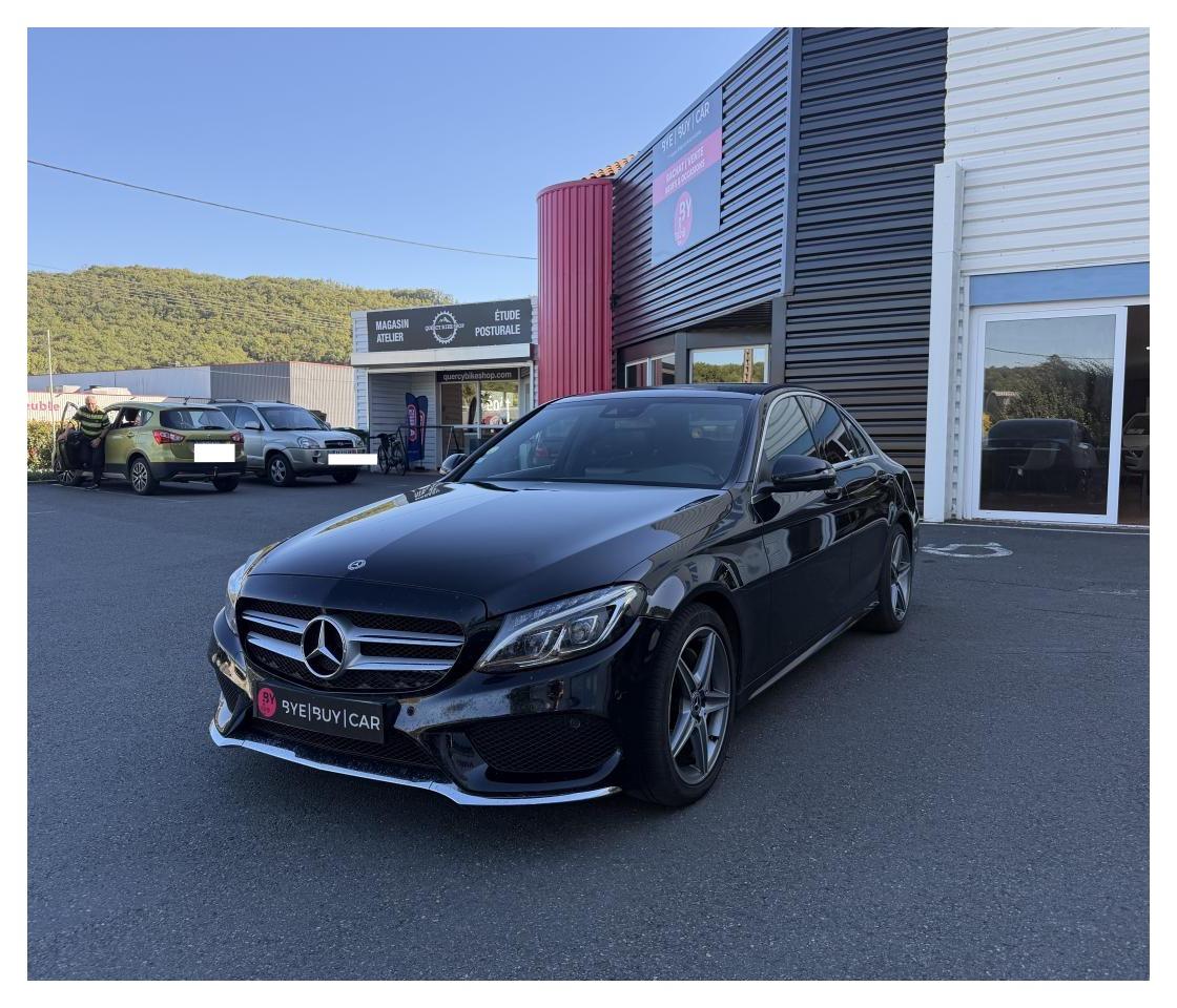 MERCEDES CLASSE C C 220 d - BVA 9G-Tronic BERLINE - 170 cv Sportline AMG Line - 2018