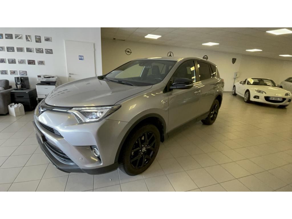 TOYOTA RAV 4 Hybride 4x2 - BV CVT 2018 (RC18) Black Edition GARANTIE TOYOTA