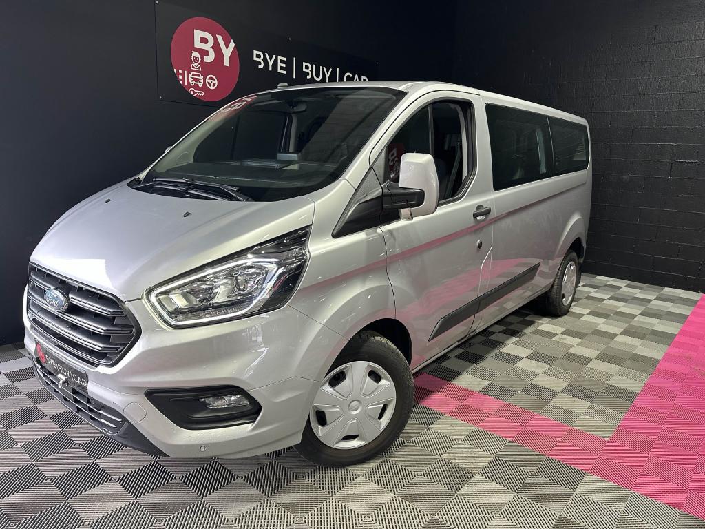 FORD TRANSIT CUSTOM COMBI 320 L2H1 2.0 ECOBLUE 130 CH TREND BUSINESS ? 9 PLACES ? TVA RÉCUPÉRABLE