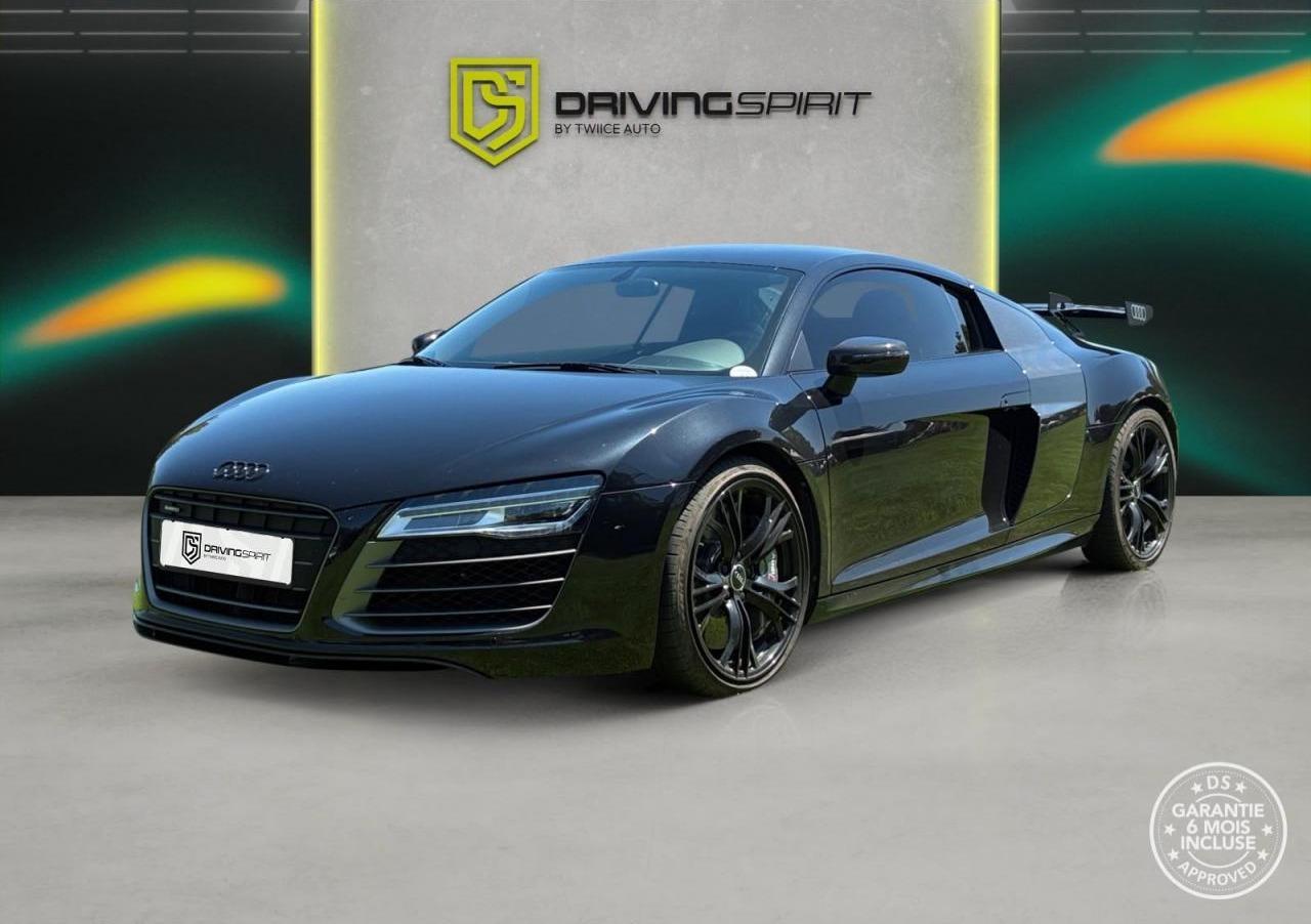 AUDI R8 V10+ Quattro 5.2 550ch - S-tronic  - Echappement titane - Phase 2 - Garantie 12 mois