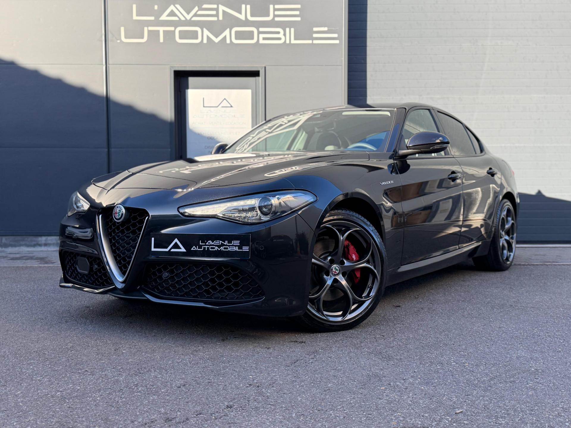 ALFA ROMEO GIULIA 2.0 T Q4 280 VELOCE Carnet Complet ALFA