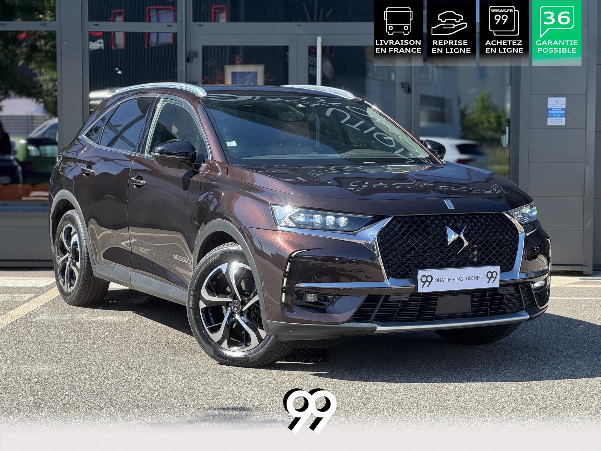 DS DS7 CROSSBACK GRAND CHIC 180CH PACK URBAIN CAMERA DE RECUL LIVRAISON REPRISE CRÉDIT