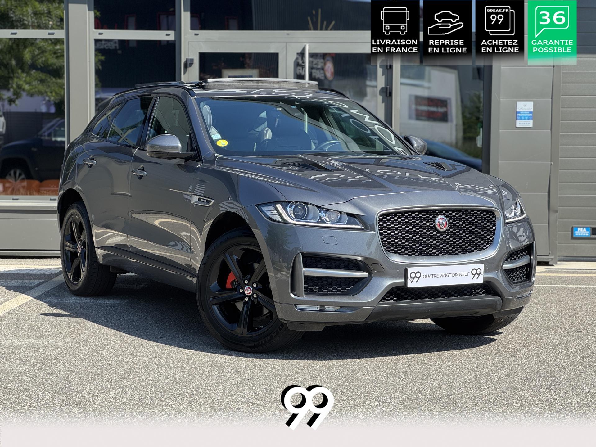 JAGUAR F.PACE JAGUAR AWD R-SPORT 180CH TOIT OUVRANT CARPLAY SIÈGE CHAUFFANT LIVRAISON REPRISE CREDIT