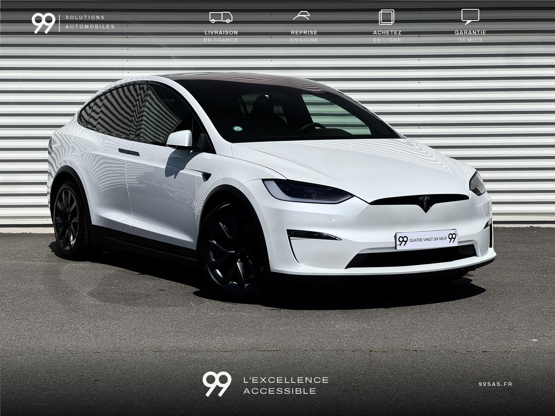 TESLA MODEL X DUAL MOTOR 670CH LIVRAISON REPRISE CREDIT