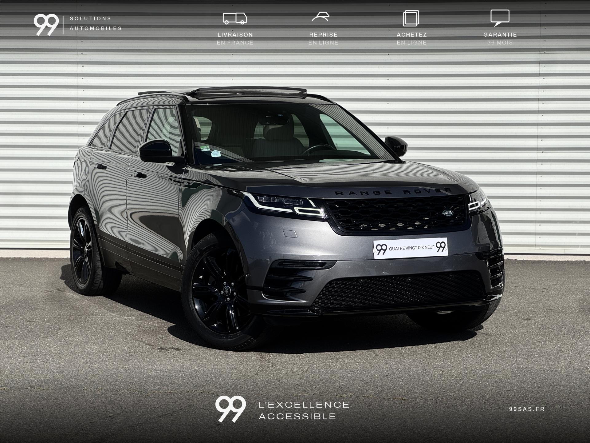 LAND ROVER RANGE ROVER VELAR 2.0 P300 R-DYNAMIC 300CH PACK DESIGN BLACK TOIT OUVRANT CAMERA LATERALE LIVRAISON