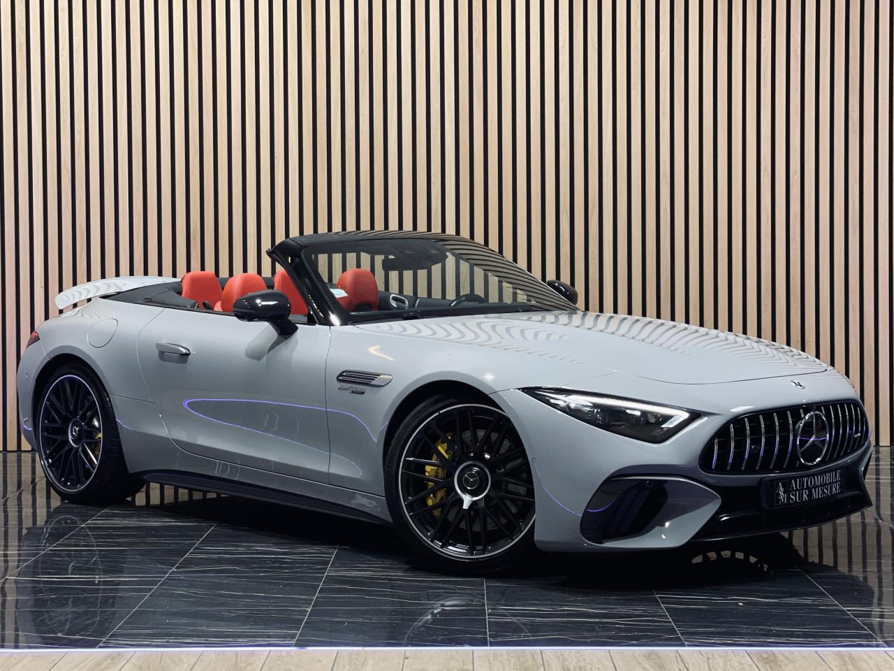 MERCEDES CLASSE SL V 63 SL63 AMG 585 FULL OPTIONS IMMAT FRANCE PAS DE MALUS PACK CARBONE