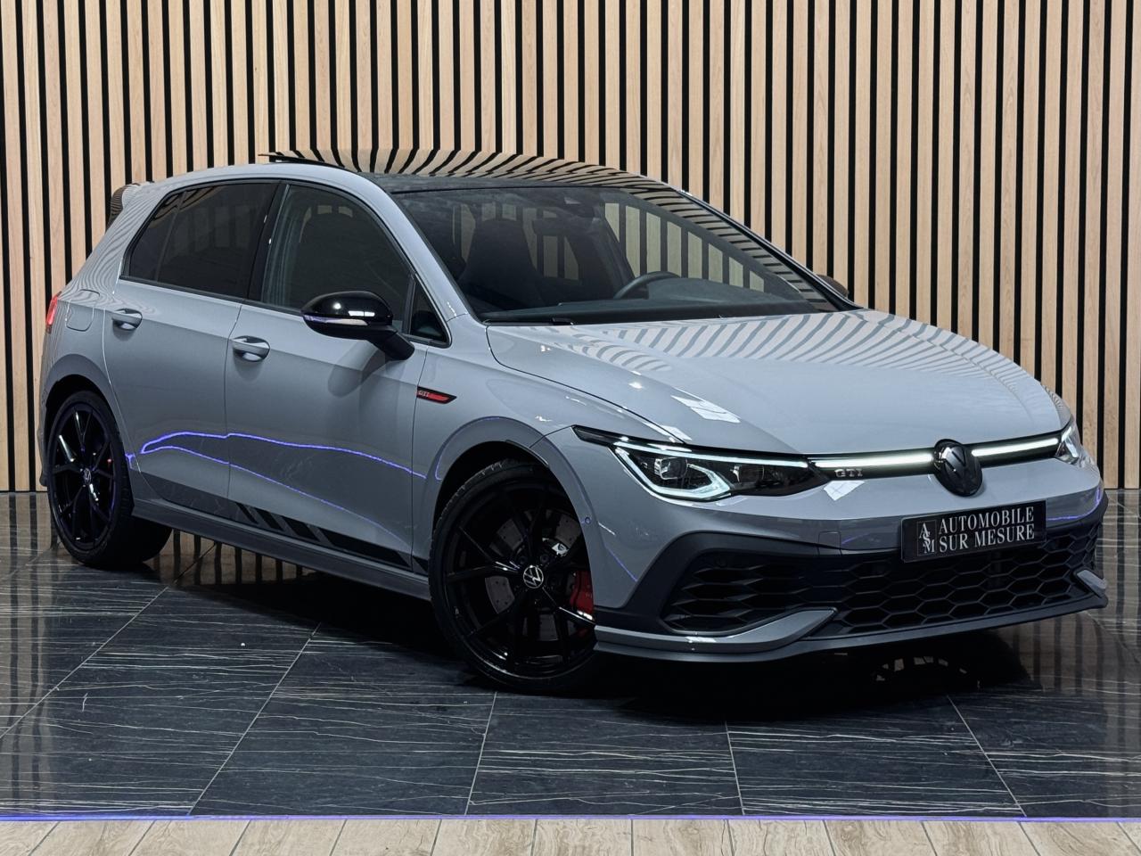 VOLKSWAGEN GOLF GTI VIII GTI CLUBSPORT 2.0 TSI 300 DSG 7 8 ETAT NEUF SUIVI VW GRIS LUNE GROSSE CONFIG