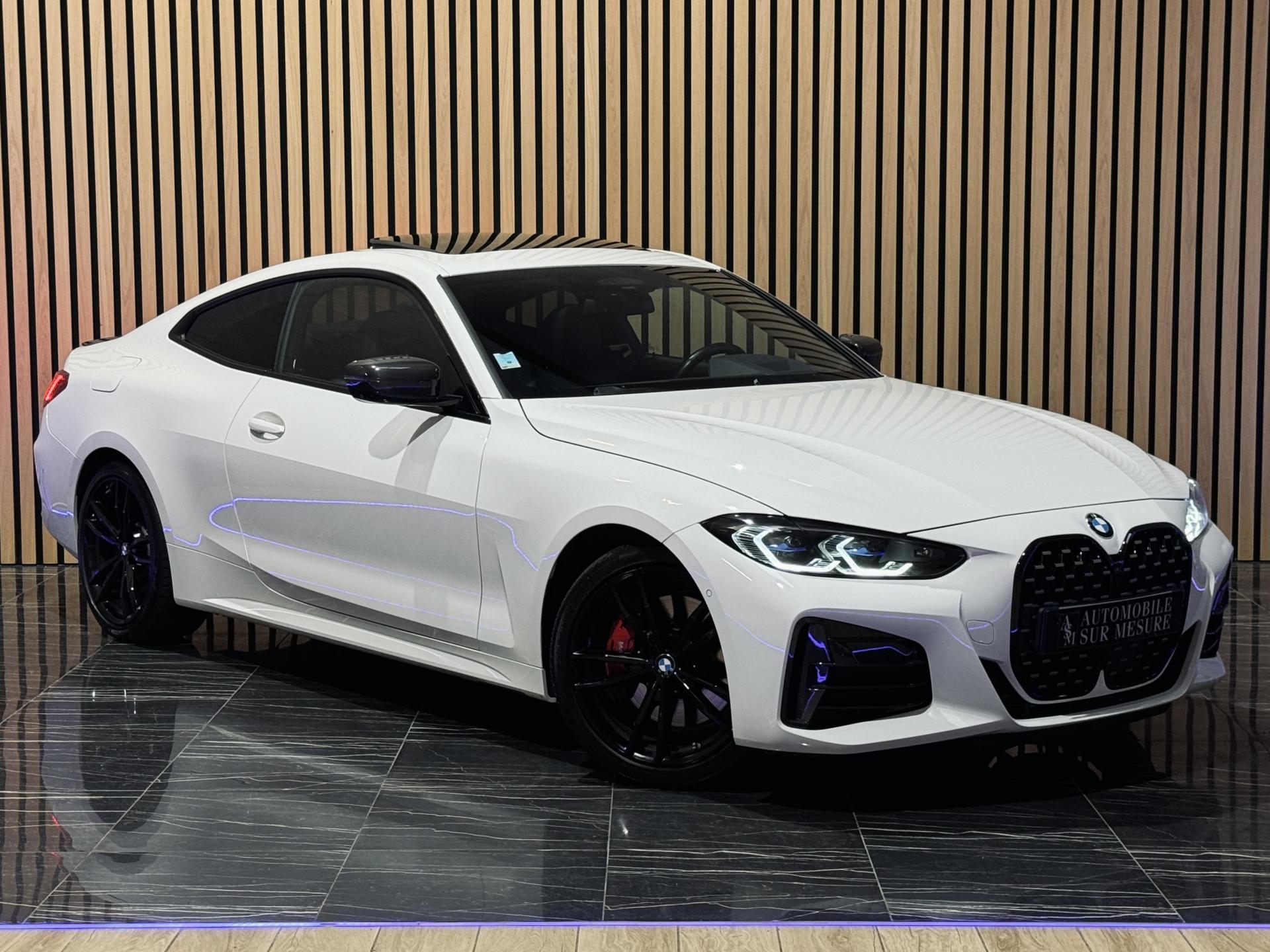 BMW SERIE 4 COUPE M440I G22 XDRIVE BVA8 M PERFORMANCE IMMAT FR GROSSE CONFIG ETAT NEUF 440I 440