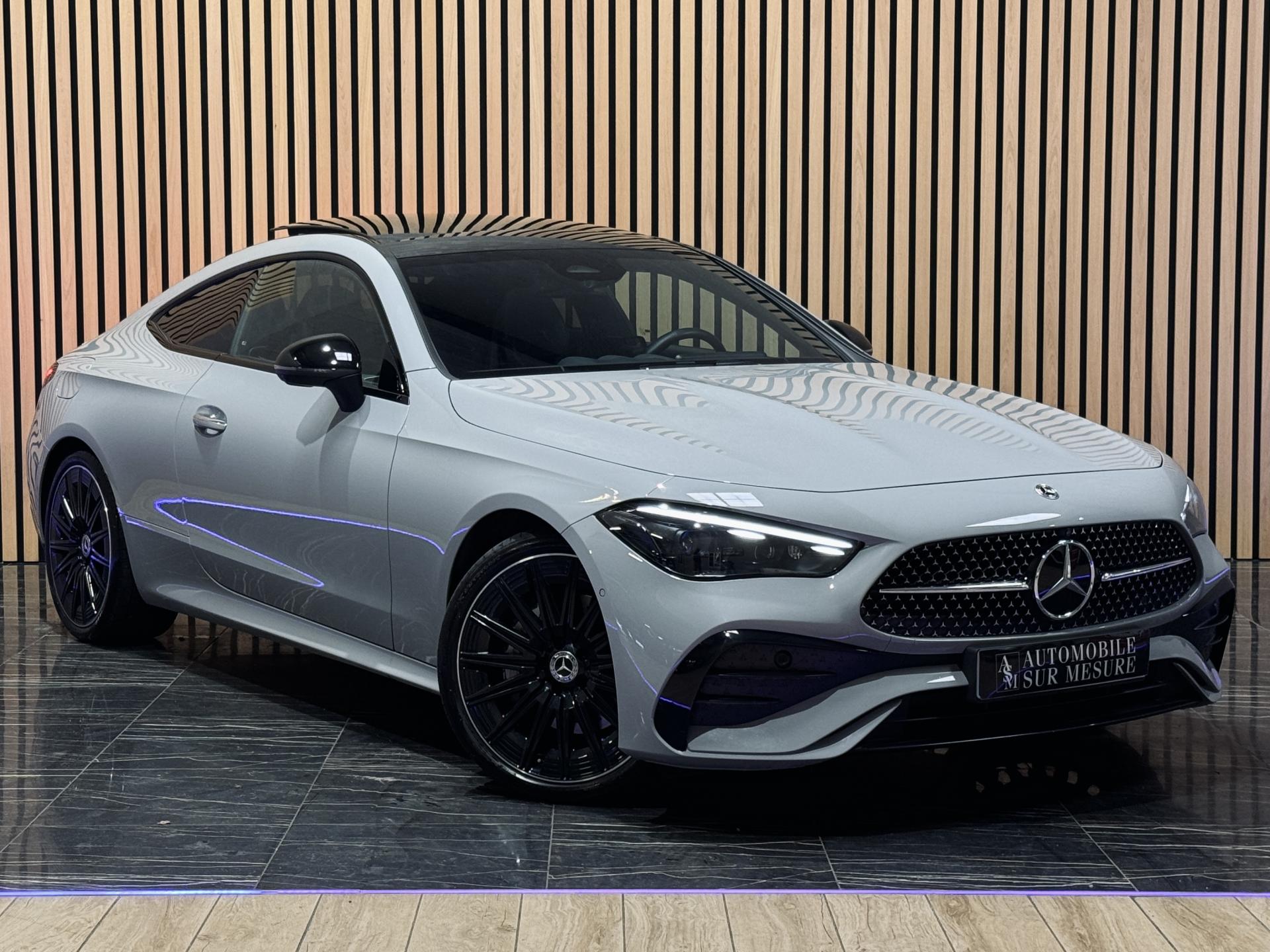 MERCEDES CLE COUPE 220D AMG LINE 2.0 197 9G-Tronic C236 IMMAT FRANCE FULL OPTIONS ETAT NEUF 220