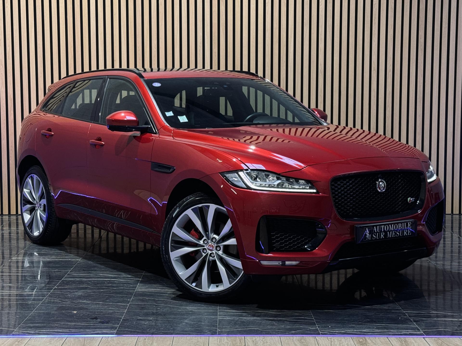 JAGUAR F.PACE S 3.0 V6 380 BVA ORIG FR ETAT NEUF SUIVI JAGUAR