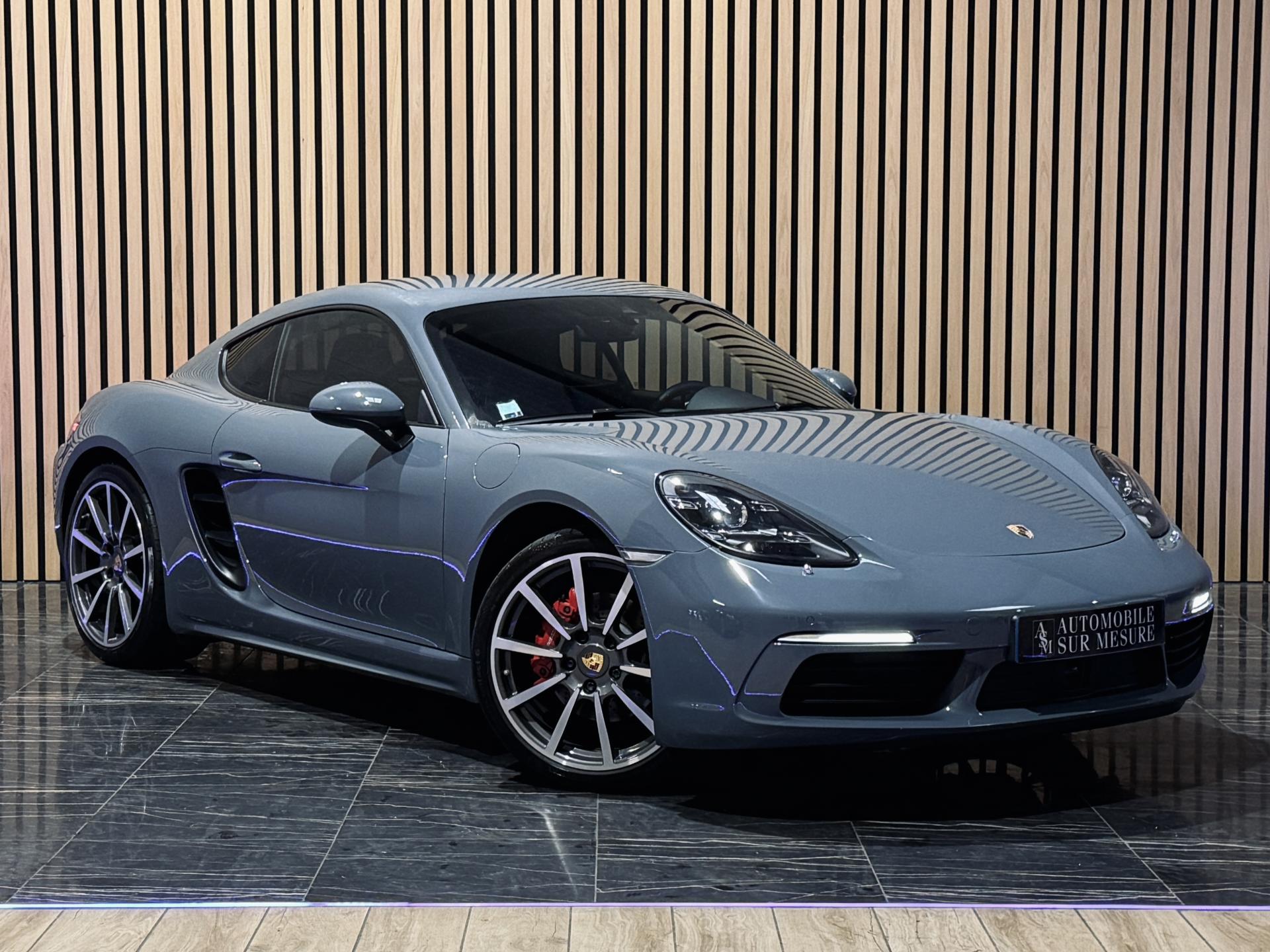 PORSCHE 718 CAYMAN CAYMAN S COUPE 2.5 350 FLAT-4 TURBO SUIVI COMPLET PORSCHE