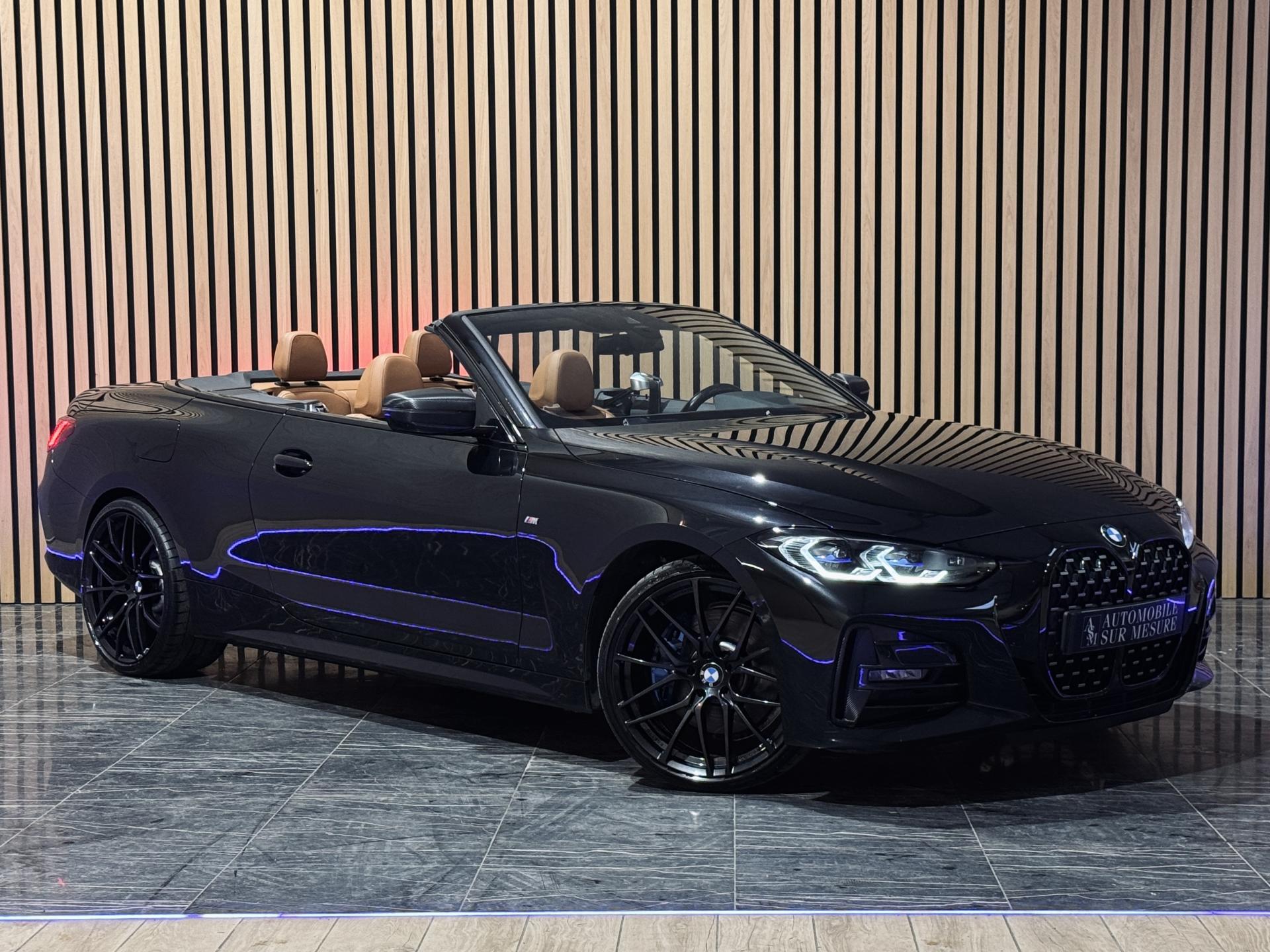 BMW Série 4 Cabriolet 420i Cabriolet M Sport 184 BVA Sport G23 420 420ia ETAT NEUF CONFIG UNIQUE