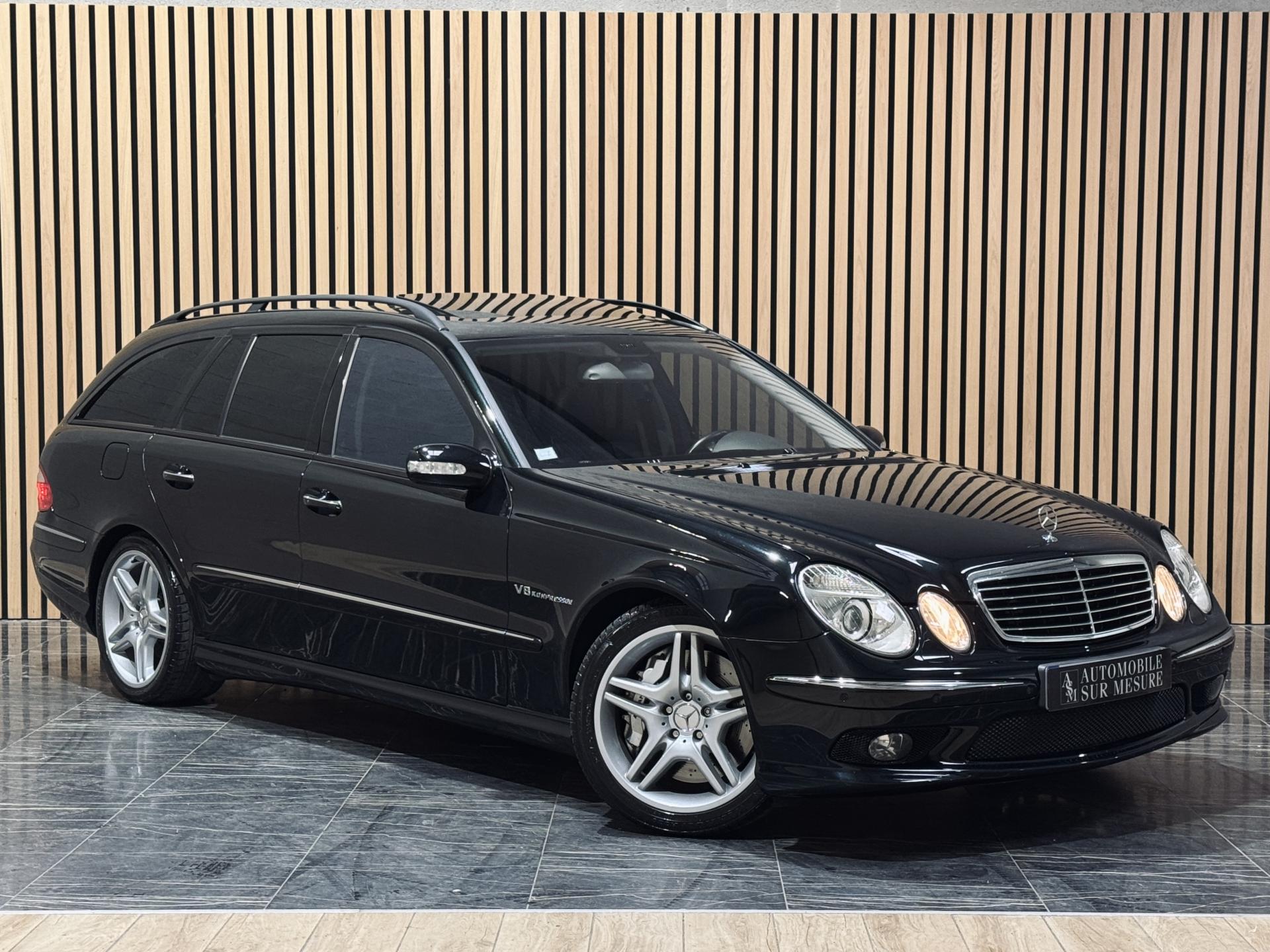MERCEDES CLASSE E BREAK Break E 55 AMG 476 W211 Avantgarde SUIVI COMPLET MERCEDES 7 PLACES