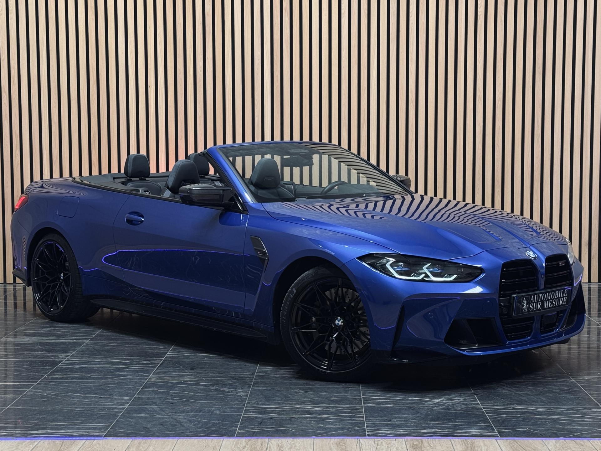BMW M4 Cabriolet M4 COMPETITION  xDrive Cabriolet 510 G83 PACK CARBONE GROSSE CONFIG IMMAT FRANCE PAS DE MALUS
