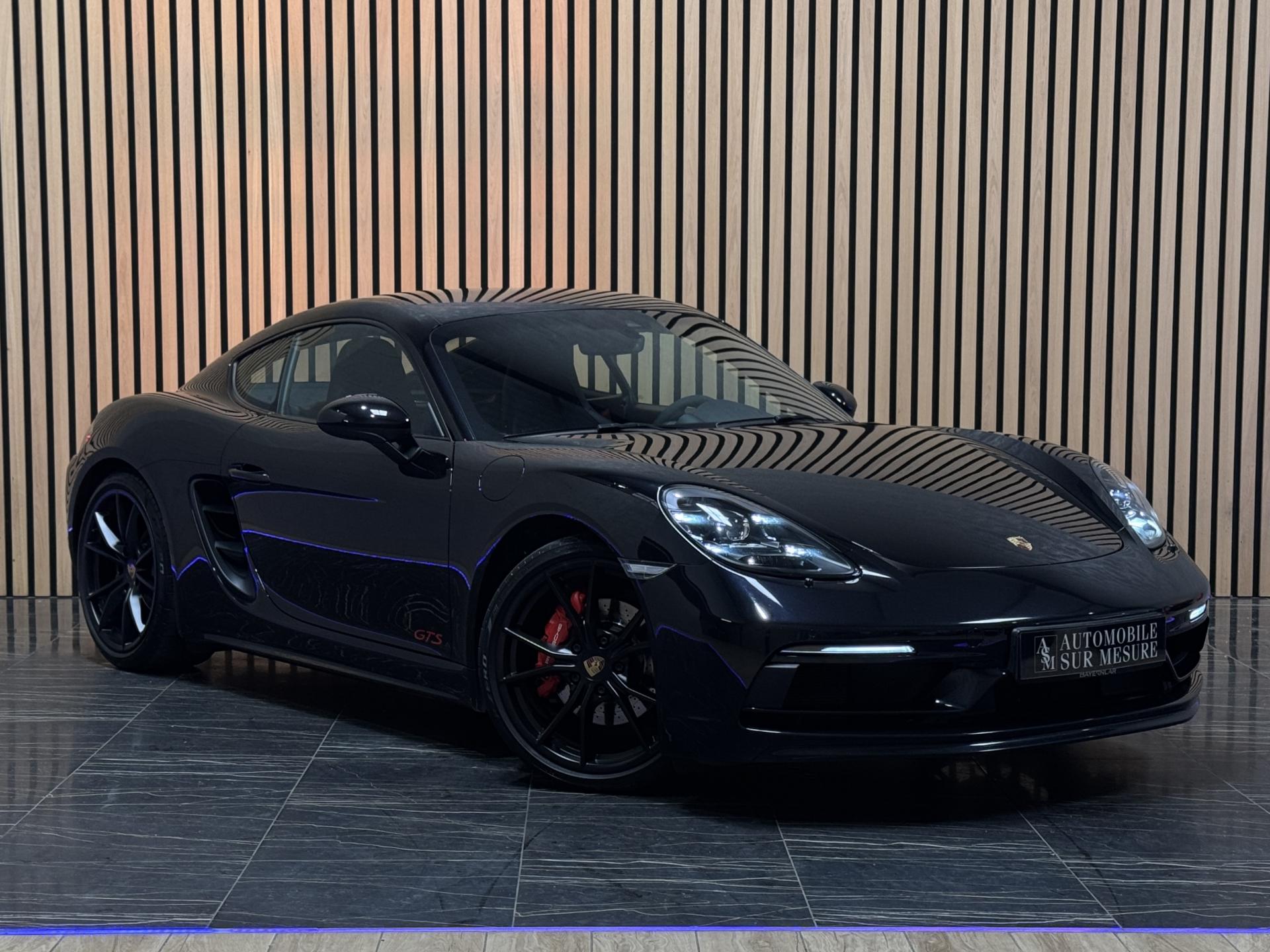 PORSCHE 718 CAYMAN 2.5 365 BVA PDK 718 TYPE 982 COUPE GTS IMMAT FRANCE SUIVI COMPLET