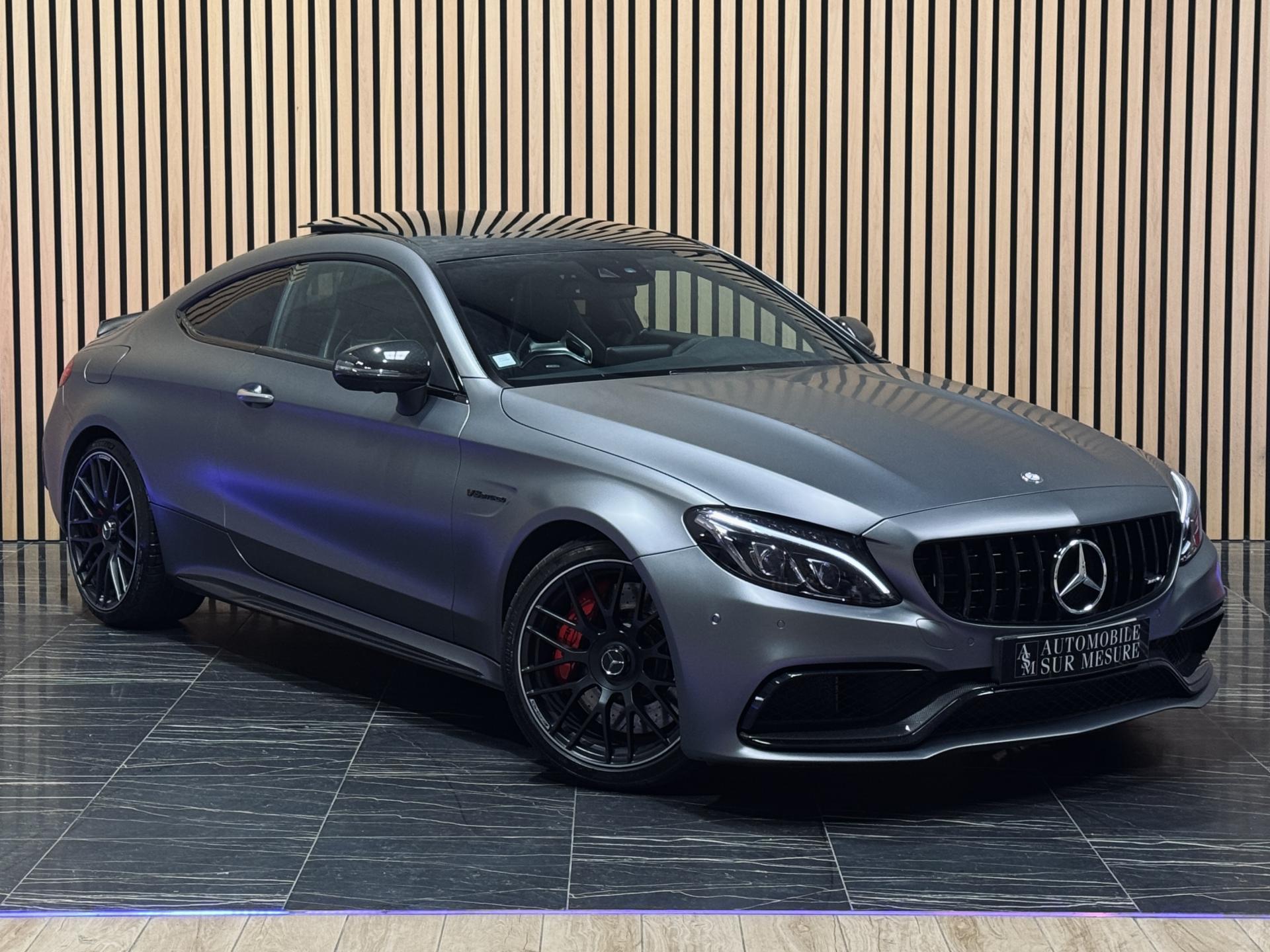 MERCEDES Classe C COUPE 63 S EDITION 1 4.0 510 SPEEDSHIFT MCT W205 ORIG FR 2E MAIN 25KE D\'OPTIONS ETAT NEUF