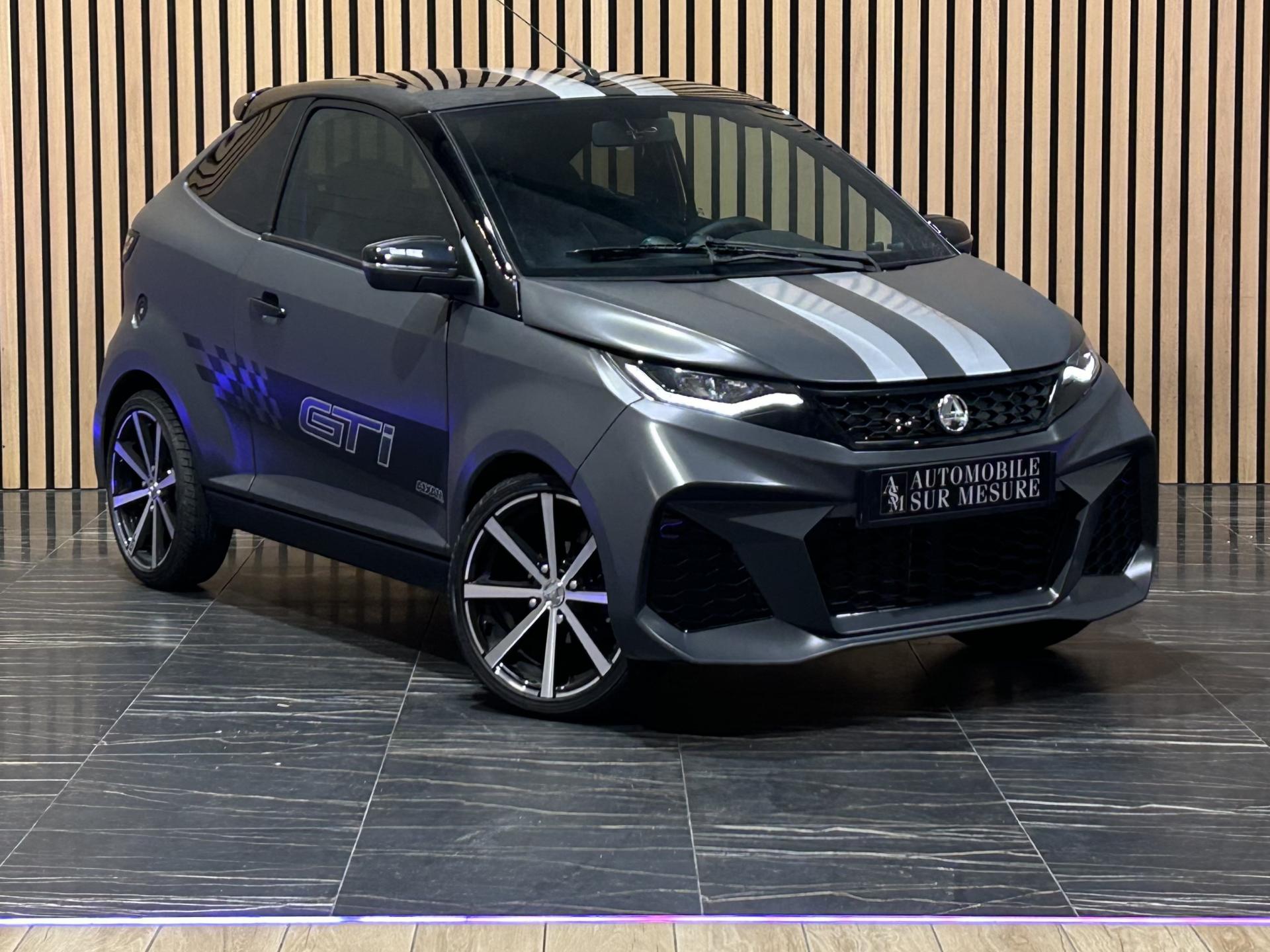 AIXAM COUPE AMBITION GTI FULL OPTIONS SUIVI COMPLET ETAT NEUF CAMERA CLIMATISATION