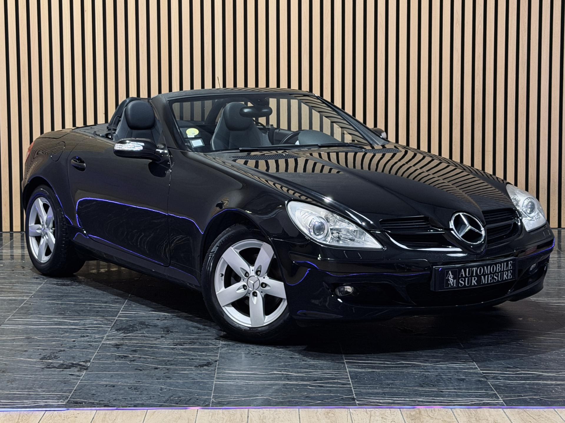 MERCEDES CLASSE SLK 200 Kompressor CABRIOLET ROADSTER W171 ETAT NEUF SUIVI COMPLET RIEN A PREVOIR
