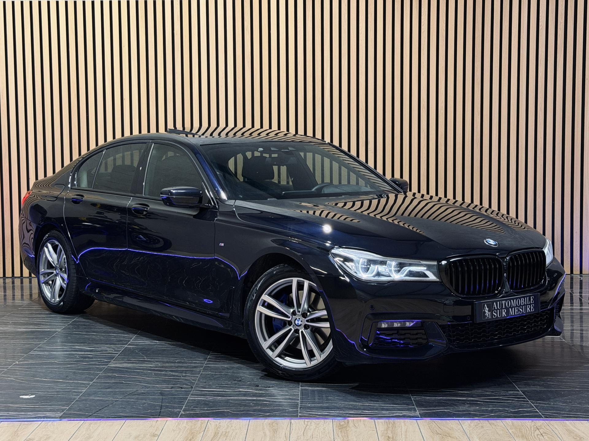 BMW SERIE 7 730d xDrive BVA Sport 3.0 265 G11 30D G12 ETAT NEUF SUIVI COMPLET CARPLAY AMORTISSEURS NEUFS