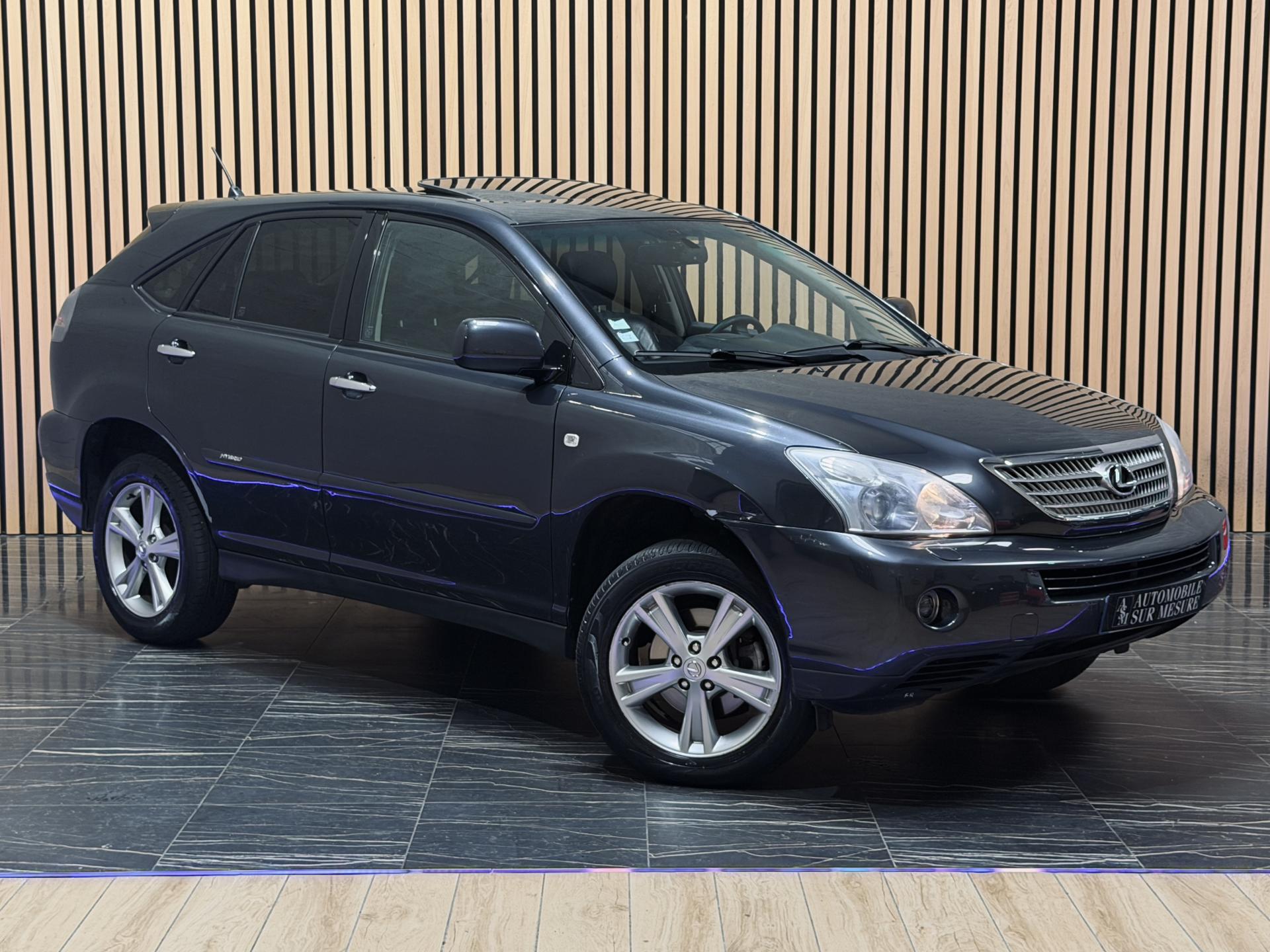 LEXUS RX 400h 3.3 V6 BV E-CVT 400H Black Edition SUIVI LEXUS TOIT OUVRANT SIEGE CHAUFFANT