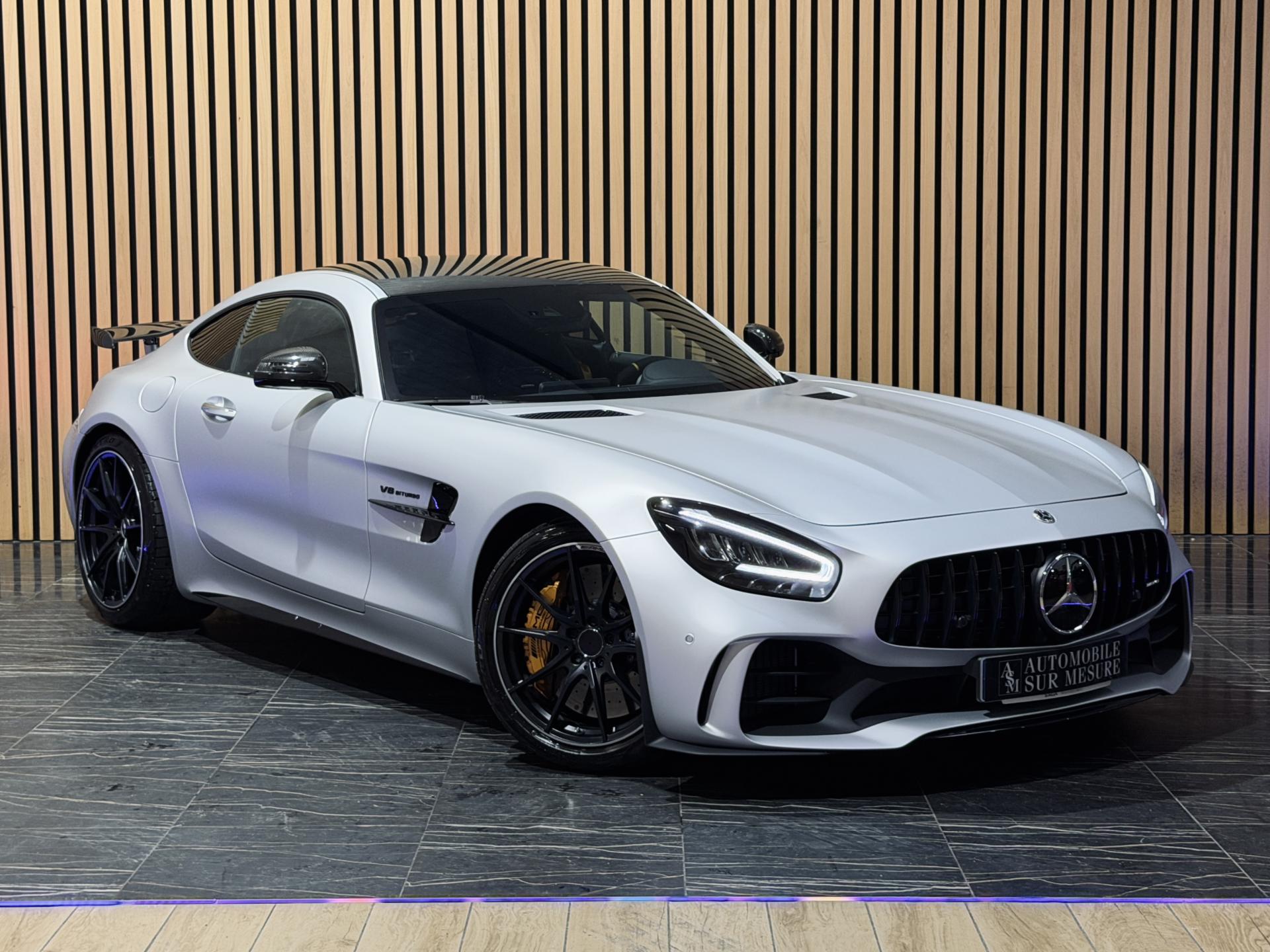 MERCEDES AMG GT 4.0 585 R BVA Speedshift DCT W190 ETAT NEUF 1ERE MAIN FREIN IMMAT FRANCE FREINS CERAMIQUES