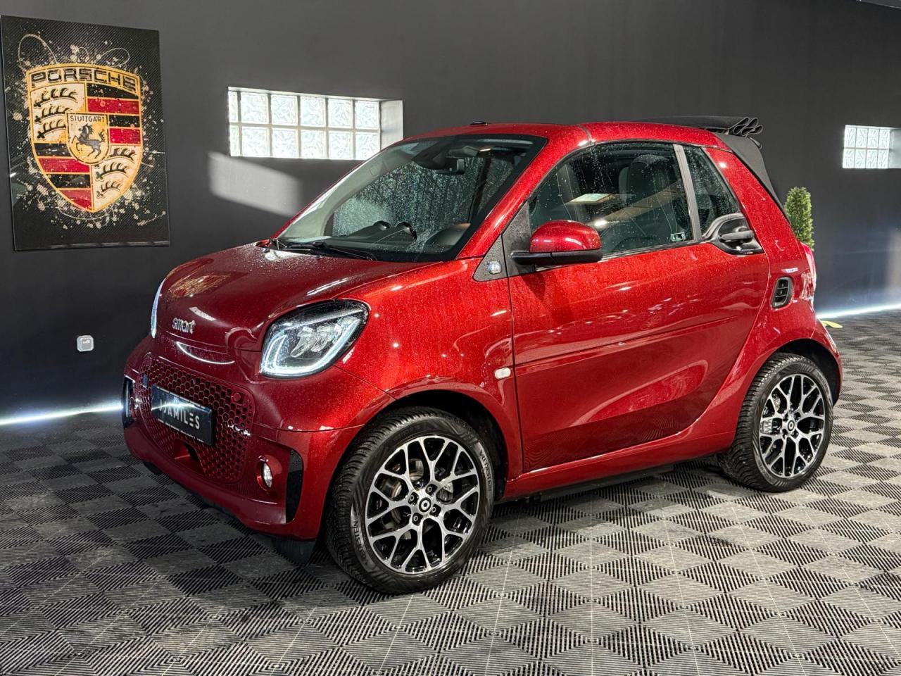 SMART FORTWO ? Smart EQ Cabrio 60 kW PRIME / CAMERA DE RECULE / REGULATEUR / CUIR