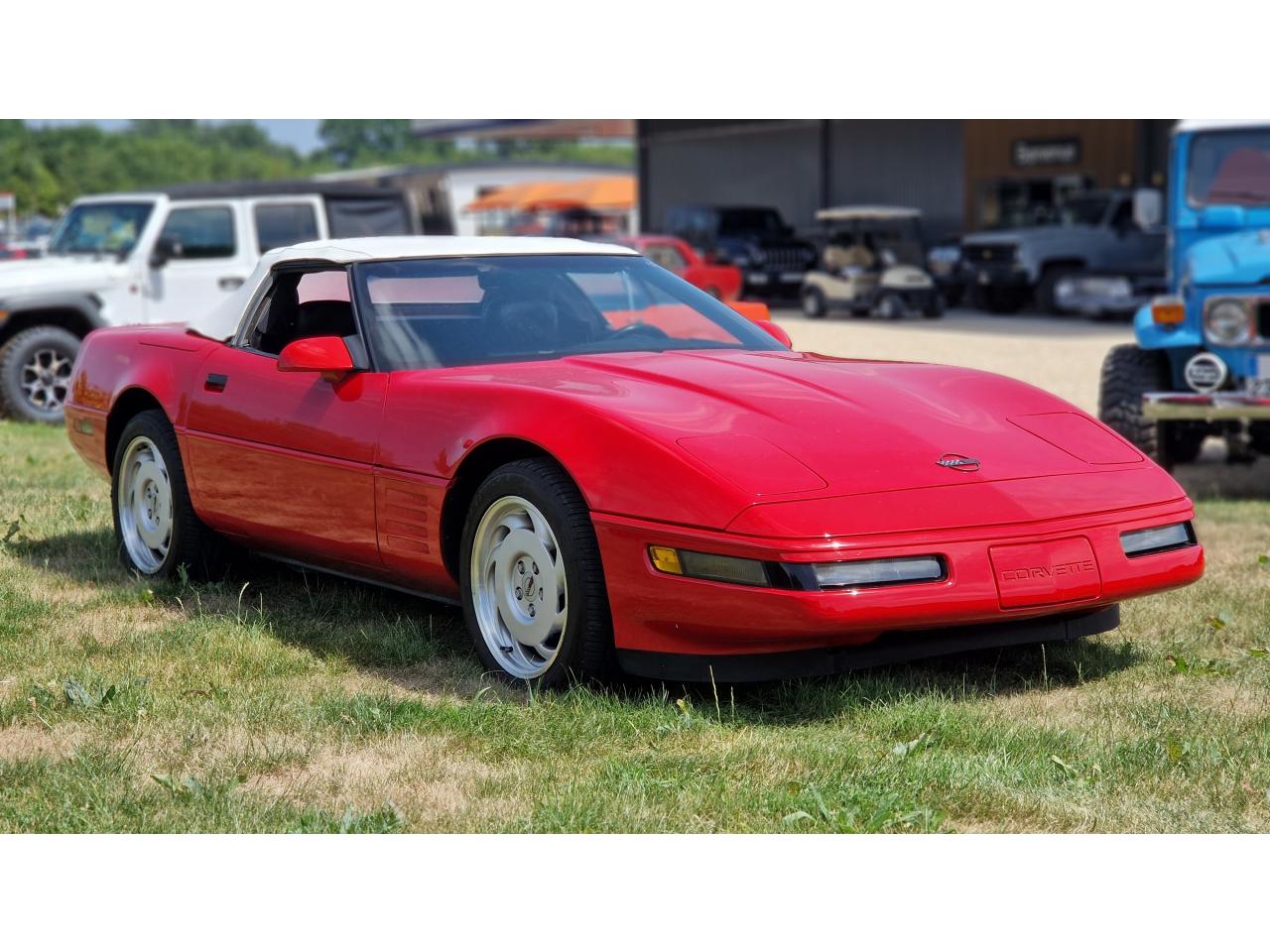 CHEVROLET CORVETTE C4 CABRIOLET 5.7 ROUGE