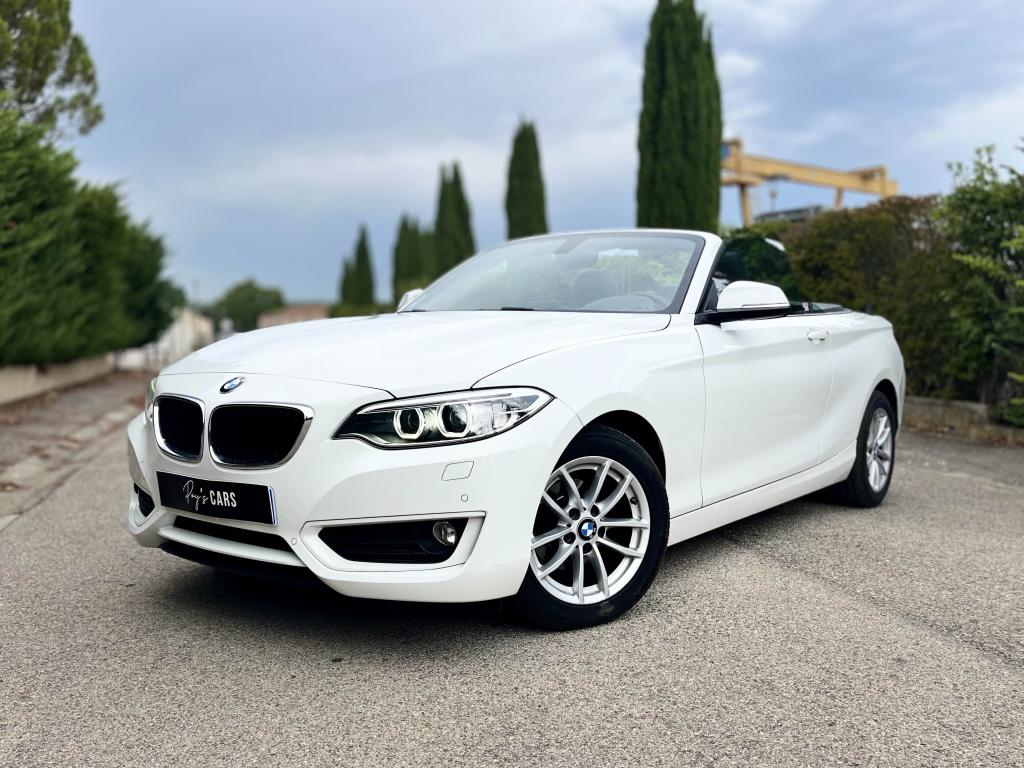 BMW SERIE 2 218i Cabriolet 136CH - FULL ENTRETIEN BMW - SIEGES CHAUFFANTS