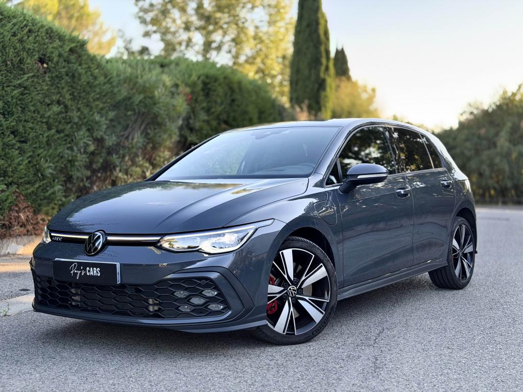 VOLKSWAGEN GOLF 8 GTE - 245ch - HUD - CAM - ACC - IQ LIGHT - PACK HIVER