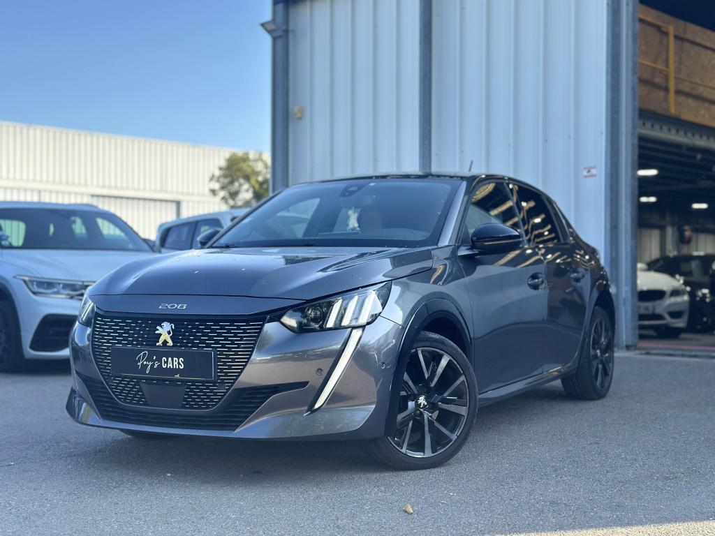PEUGEOT 208 GT 130CH BOITE AUTO - CAM 360 - CARPLAY - SIEGES CHAUFFANTS