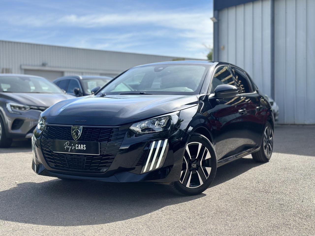 PEUGEOT 208 ALLURE 100CH - CARPLAY SANS FIL - NOIR