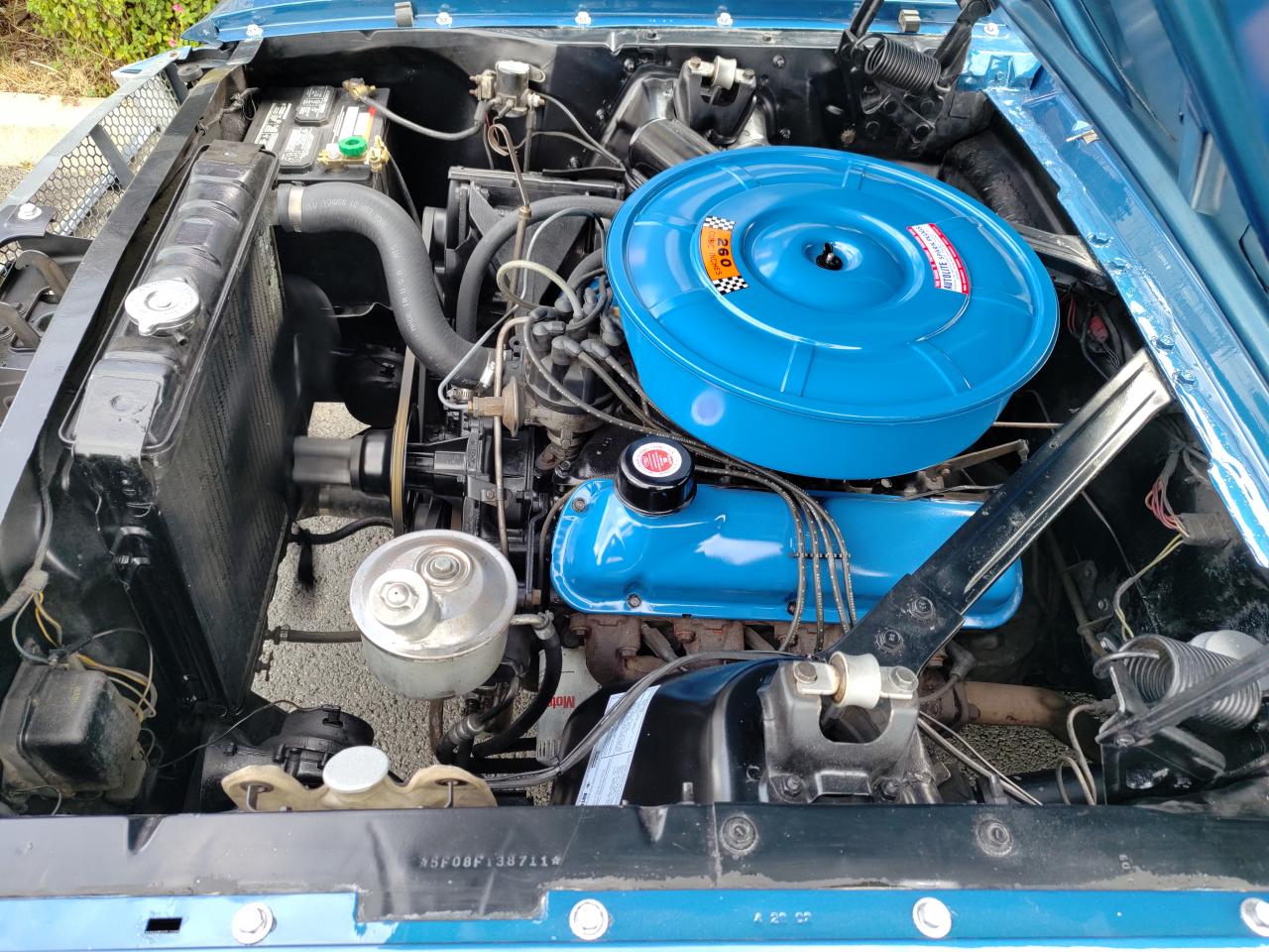 FORD MUSTANG CABRIOLET 260 CODE F