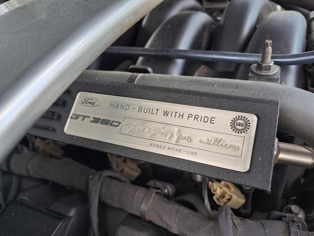 FORD MUSTANG Shelby GT350 V8 5.2L - PAS DE MALUS