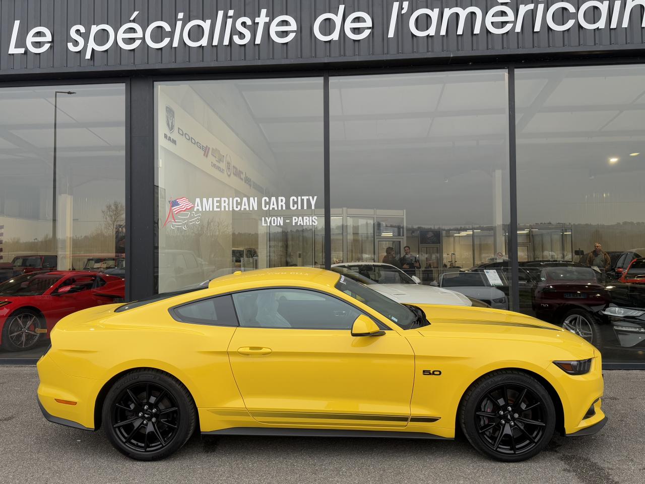 FORD MUSTANG GT Fastback V8 5.0L - Black shadow edition