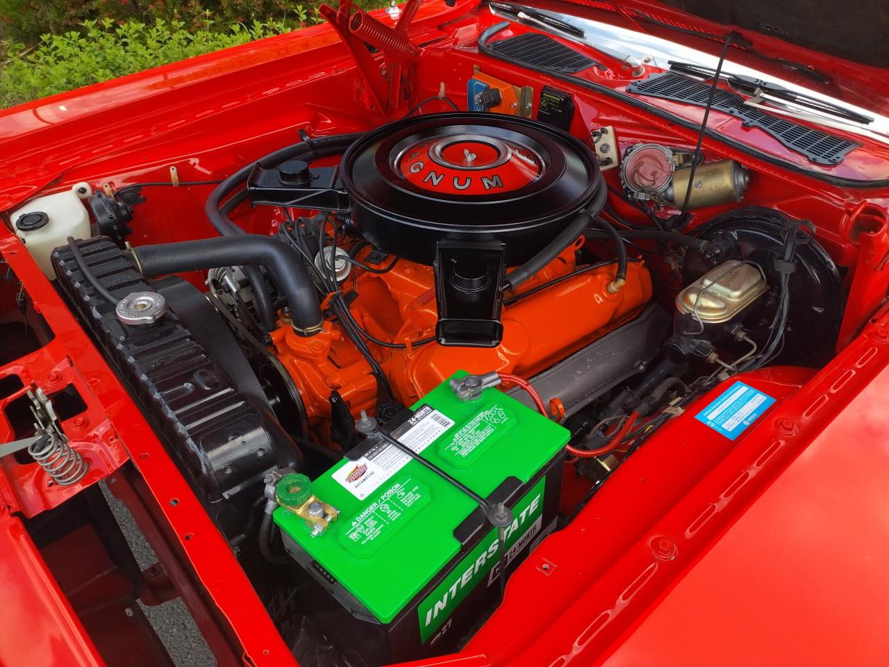 DODGE CHALLENGER 383 MAGNUM BOITE MECA 4, PISTOL GRIP