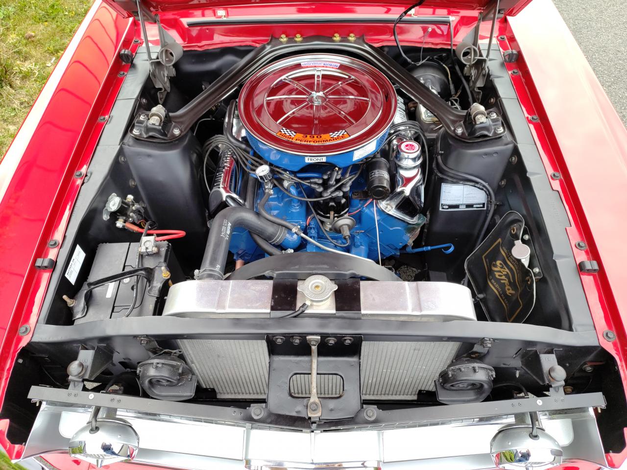 FORD MUSTANG FASTBACK 390 S code, boite manuelle