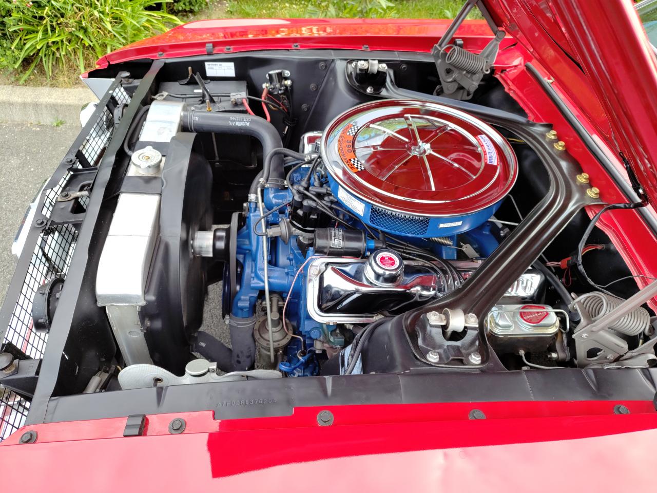 FORD MUSTANG FASTBACK 390 S code, boite manuelle