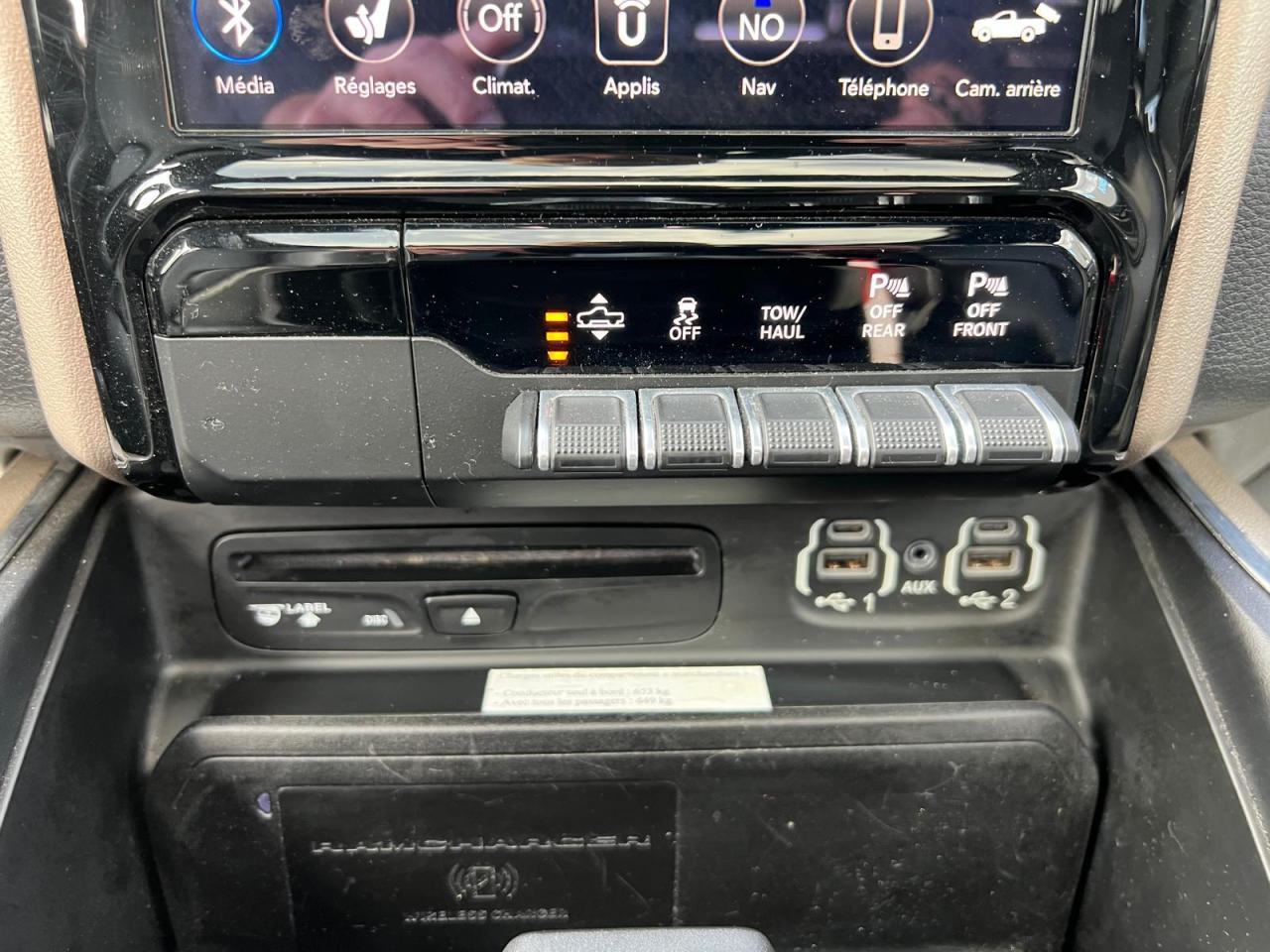 DODGE RAM 1500 CREW LARAMIE SPORT BLACK PACKAGE AIR