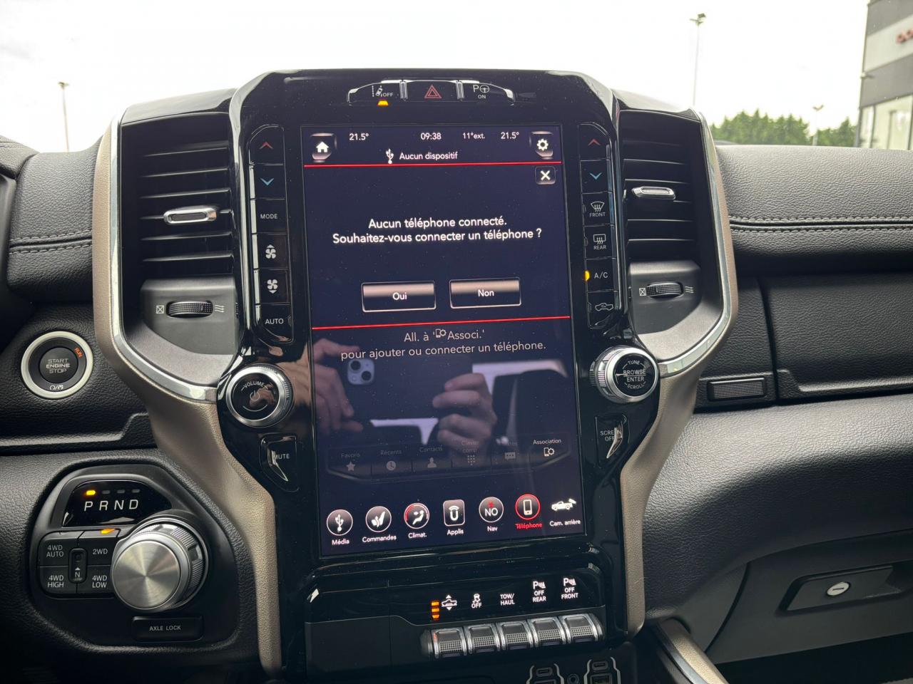 DODGE RAM 1500 CREW LARAMIE SPORT black package AIR