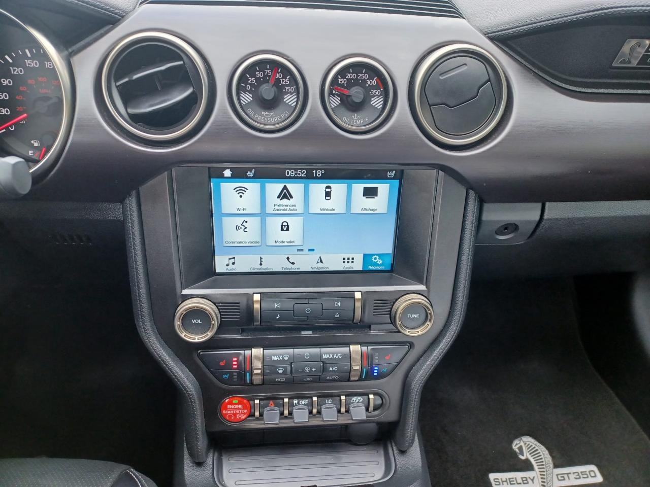 FORD MUSTANG Shelby GT350 V8 5.2L 526ch - Malus Payé